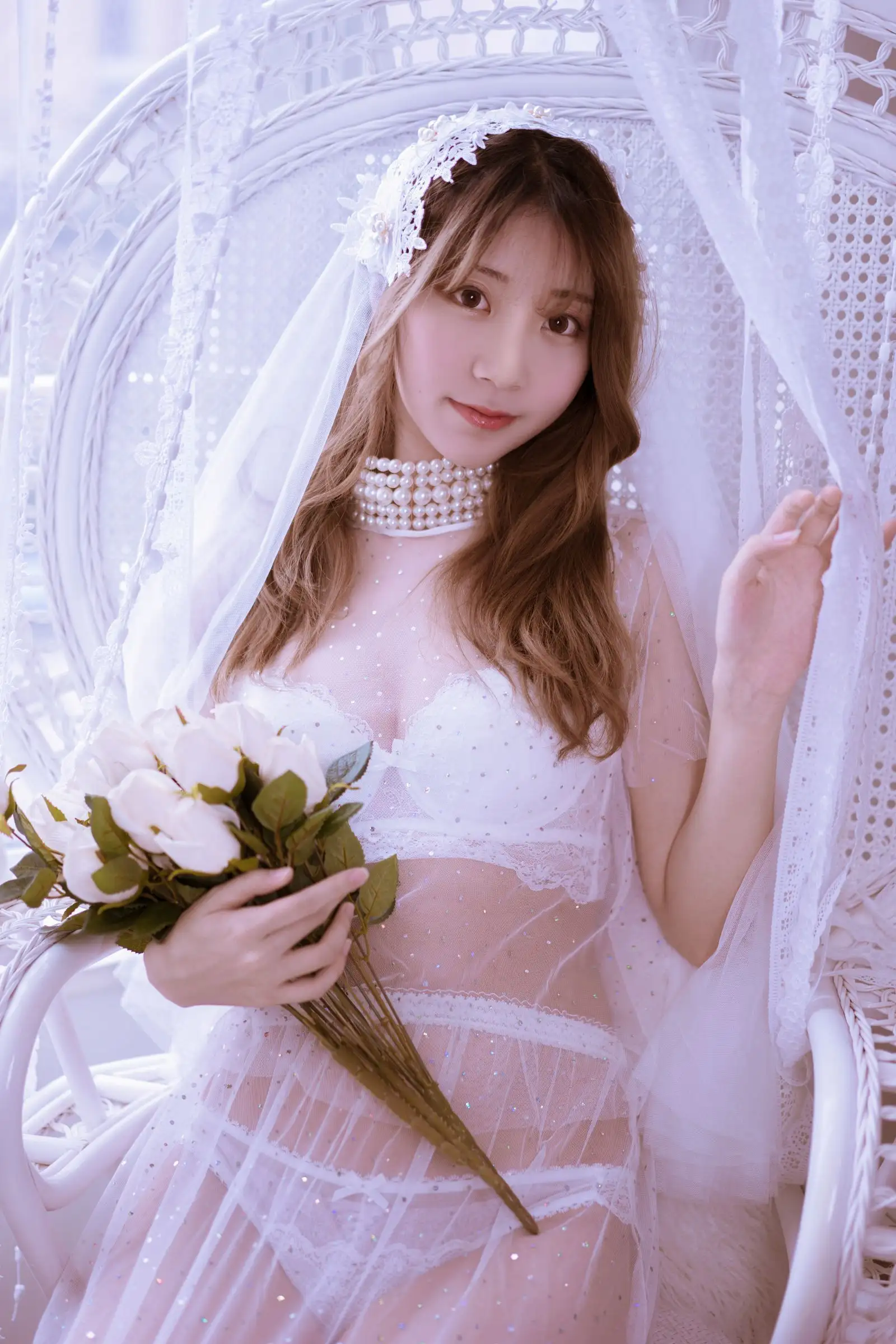 [黑川] NO.031 年上彼女-白色婚纱