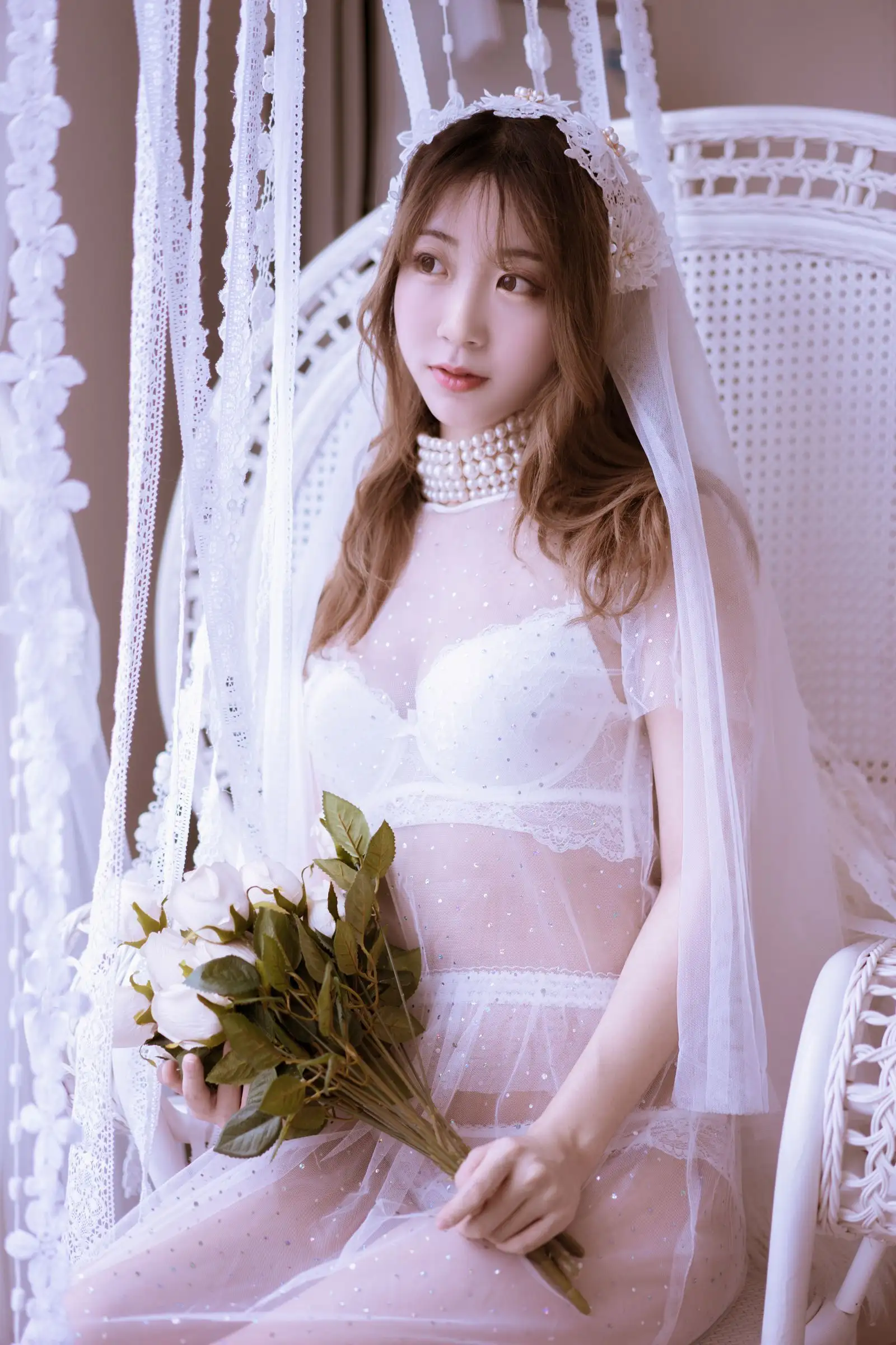 [黑川] NO.031 年上彼女-白色婚纱