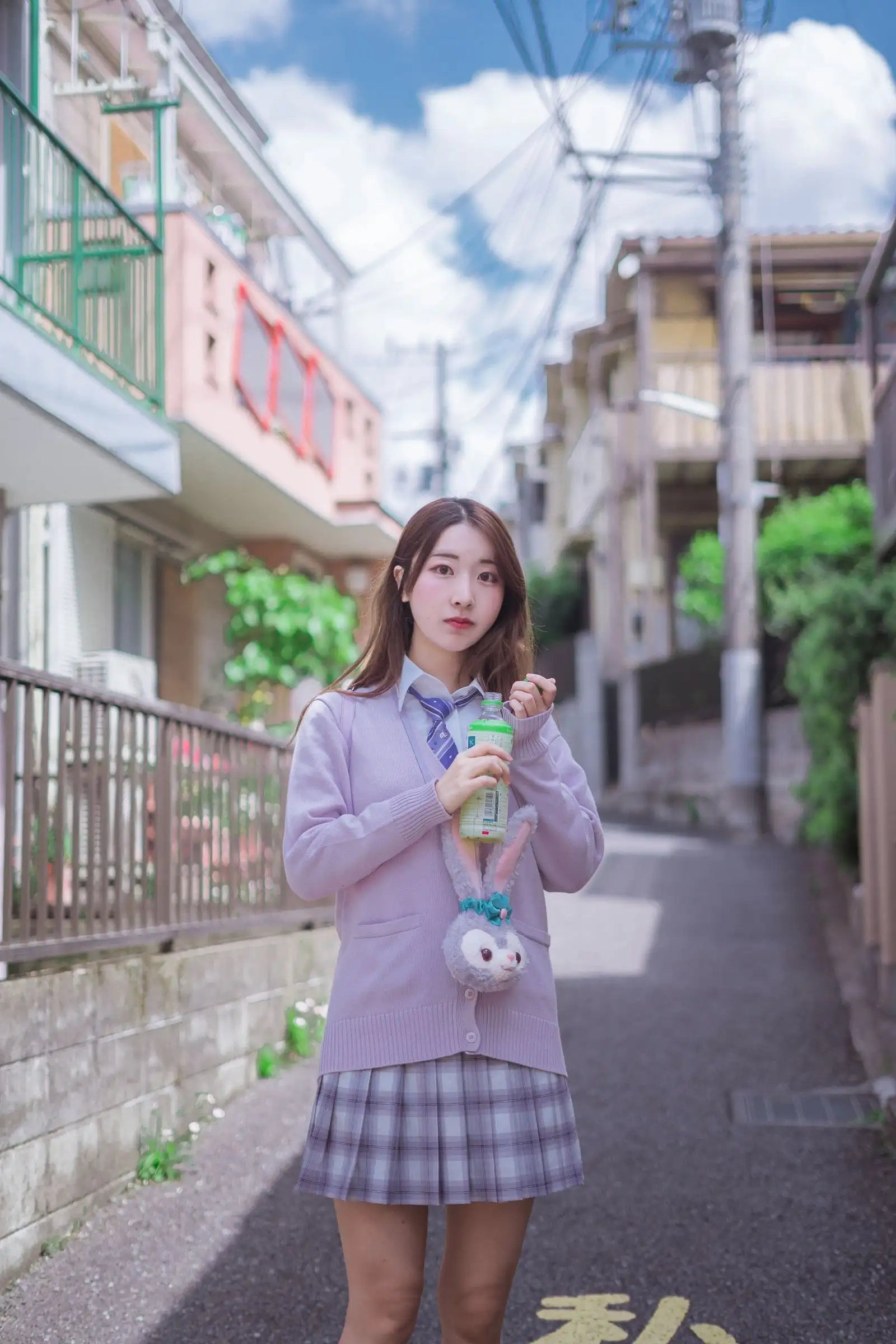 [黑川] NO.048 日本旅拍-民宿楼下