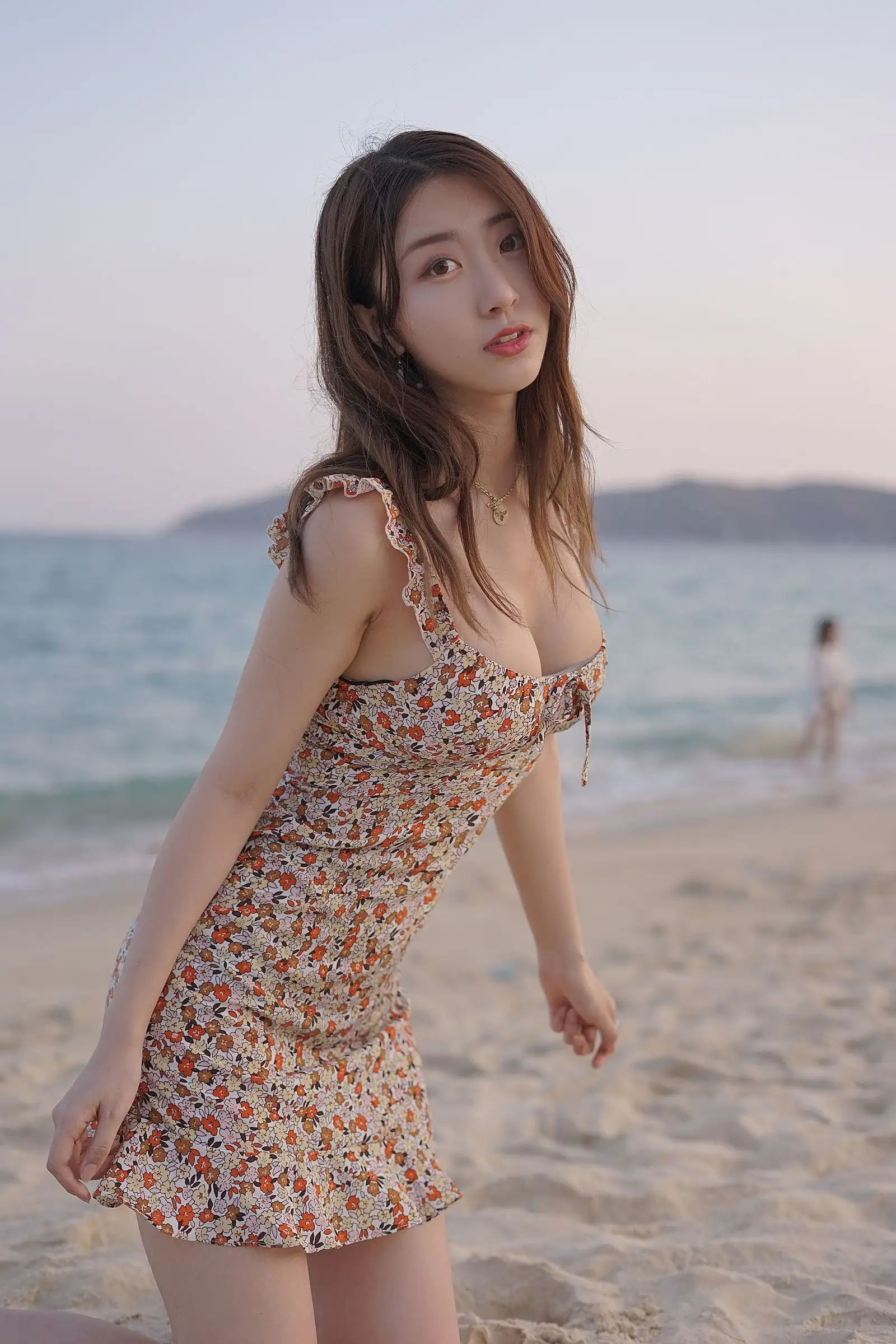 [黑川] NO.075 海岛之旅真爱版-碎花连衣裙