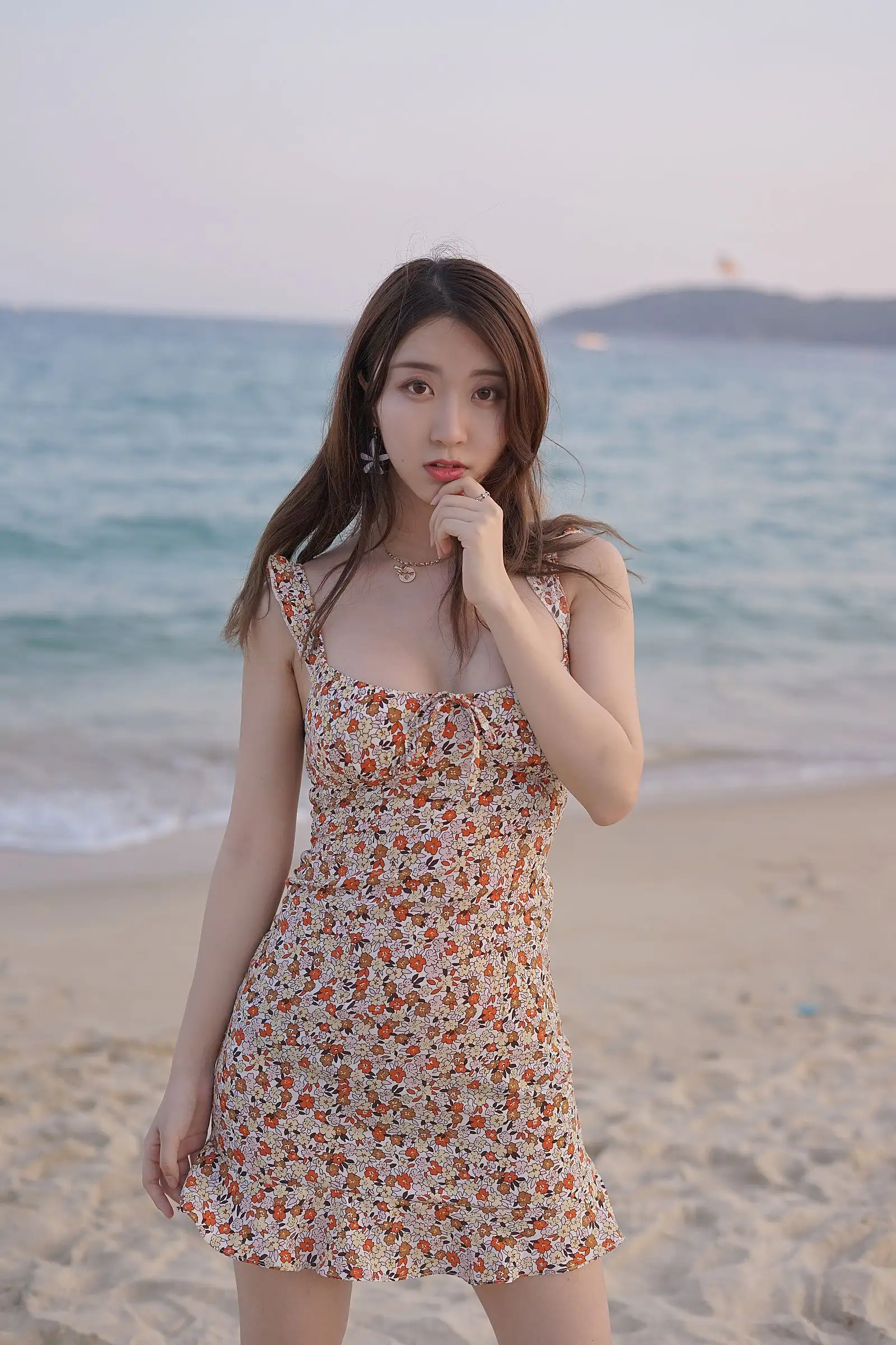 [黑川] NO.075 海岛之旅真爱版-碎花连衣裙