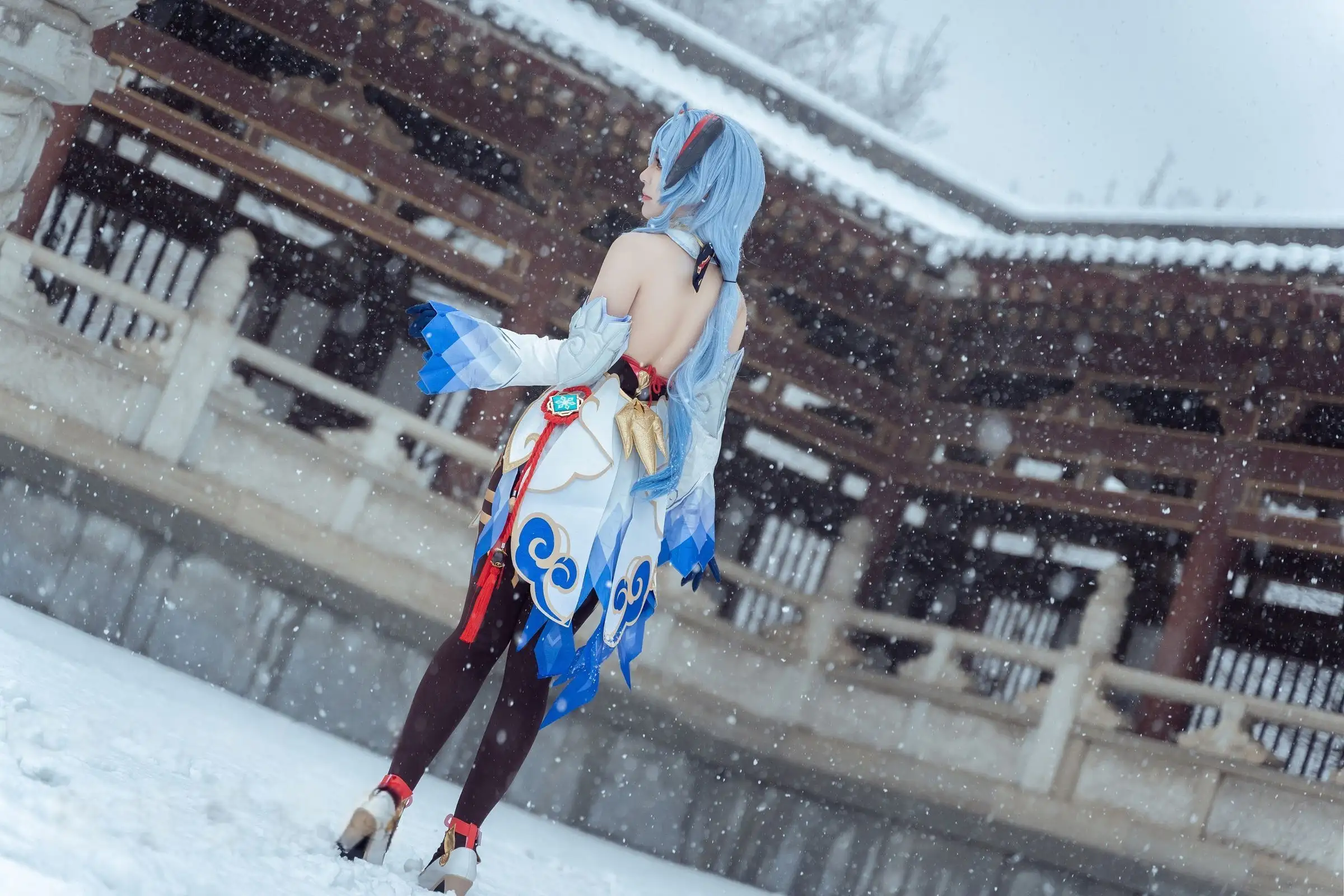 [虎森森] NO.046 原神 甘雨 雪景