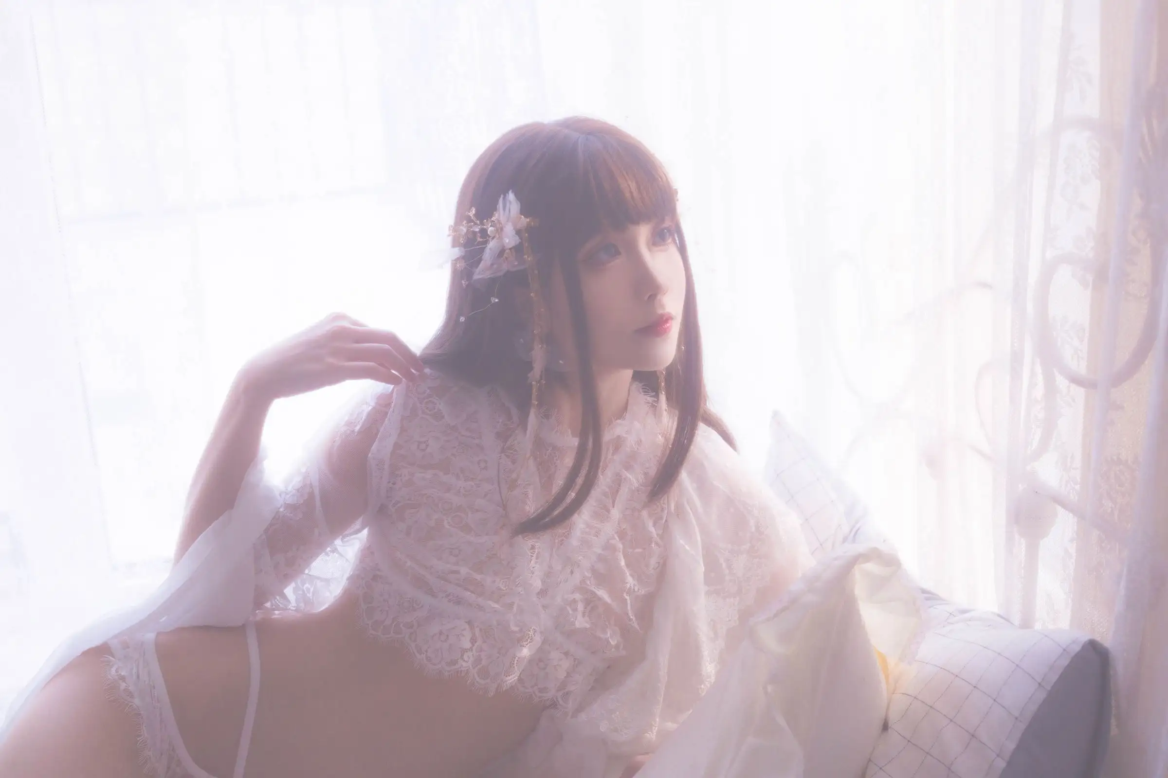 [翎柒菜菜] NO.009 白色流云
