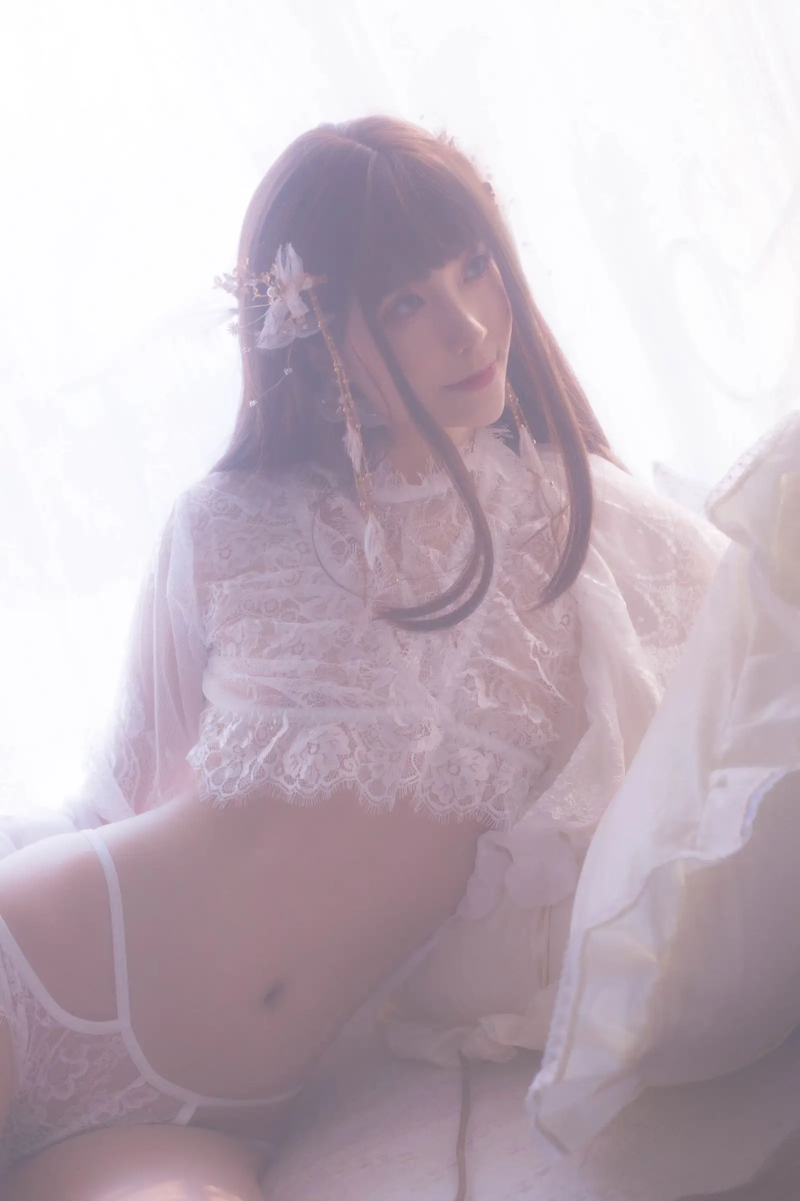 [翎柒菜菜] NO.009 白色流云