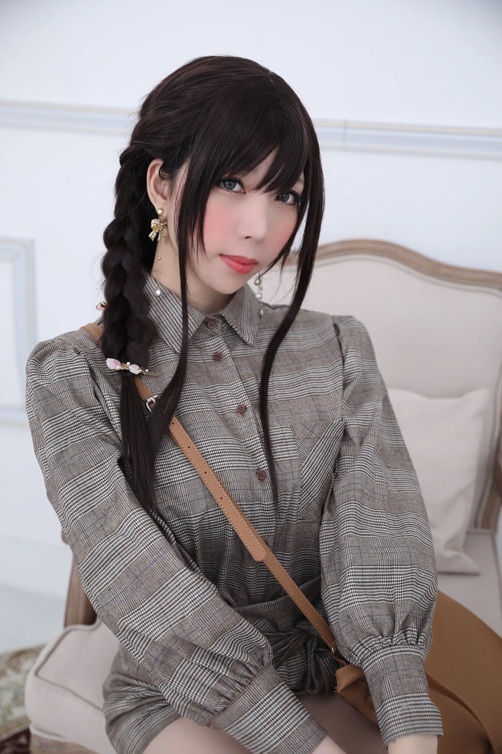 [鹿野希] Vol.04 格子衬衫02