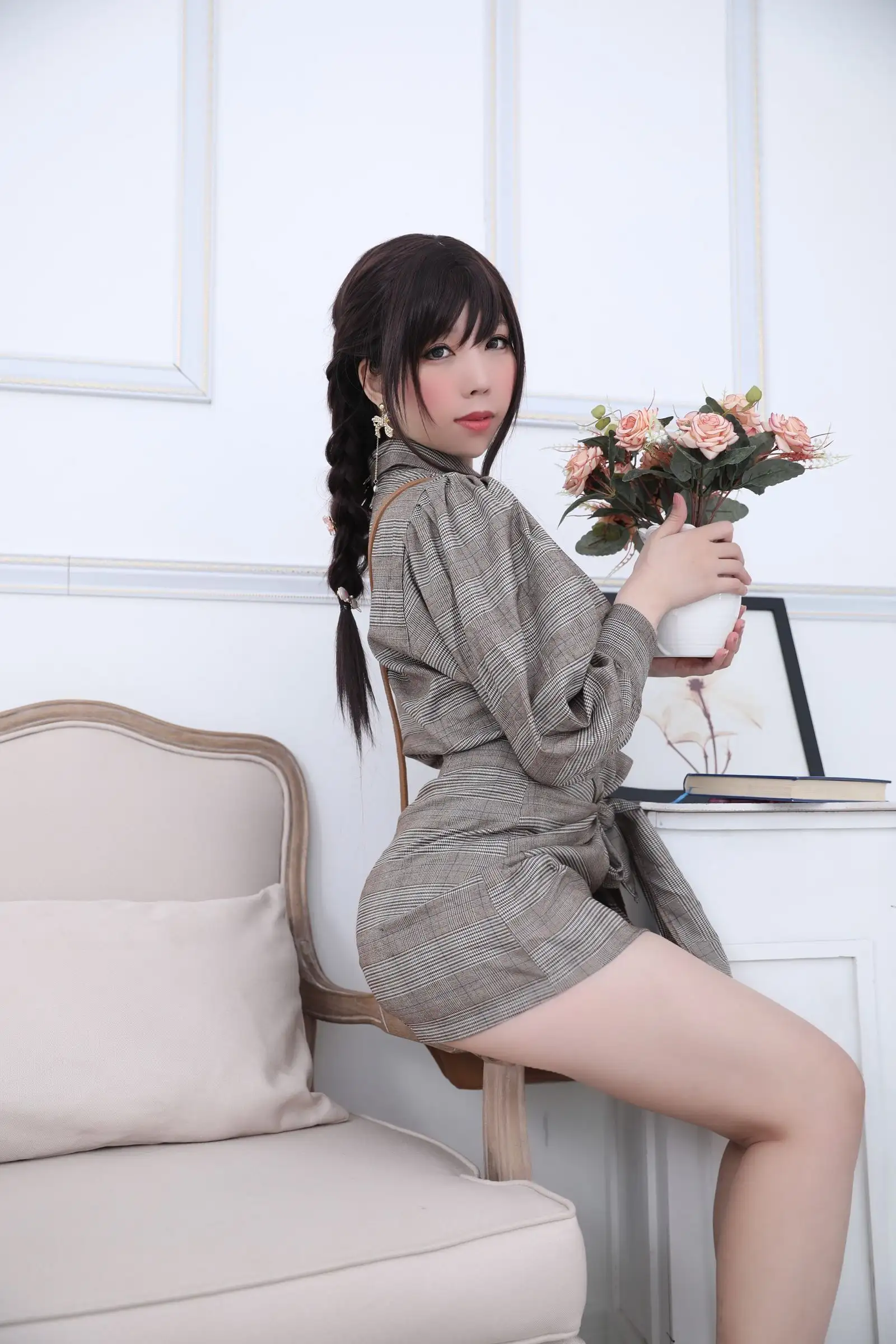 [鹿野希] Vol.04 格子衬衫02
