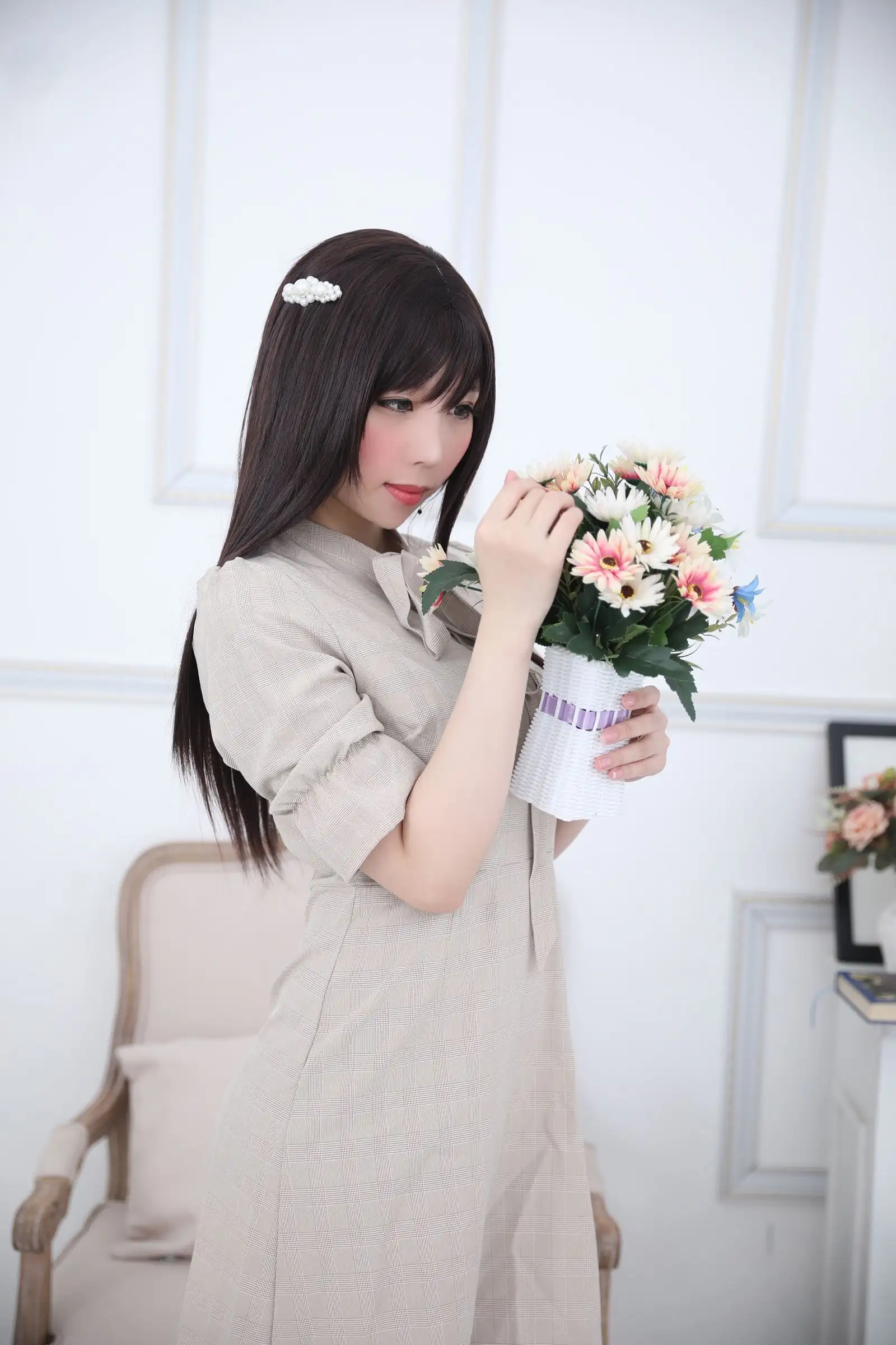 [鹿野希] Vol.04 格子衬衫01