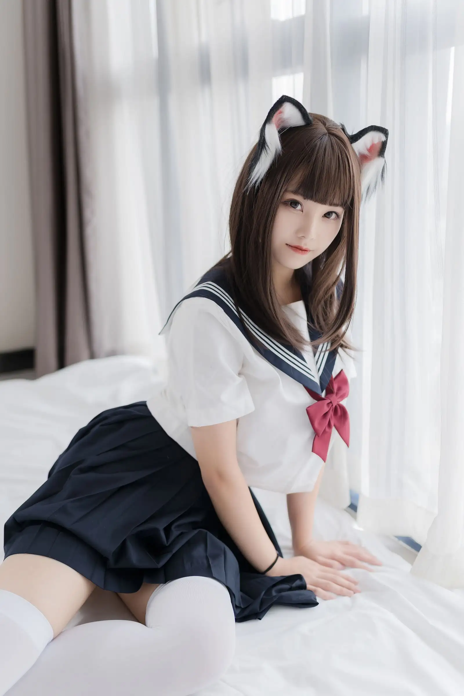 [蜜汁猫裘] NO.005 猫耳JK