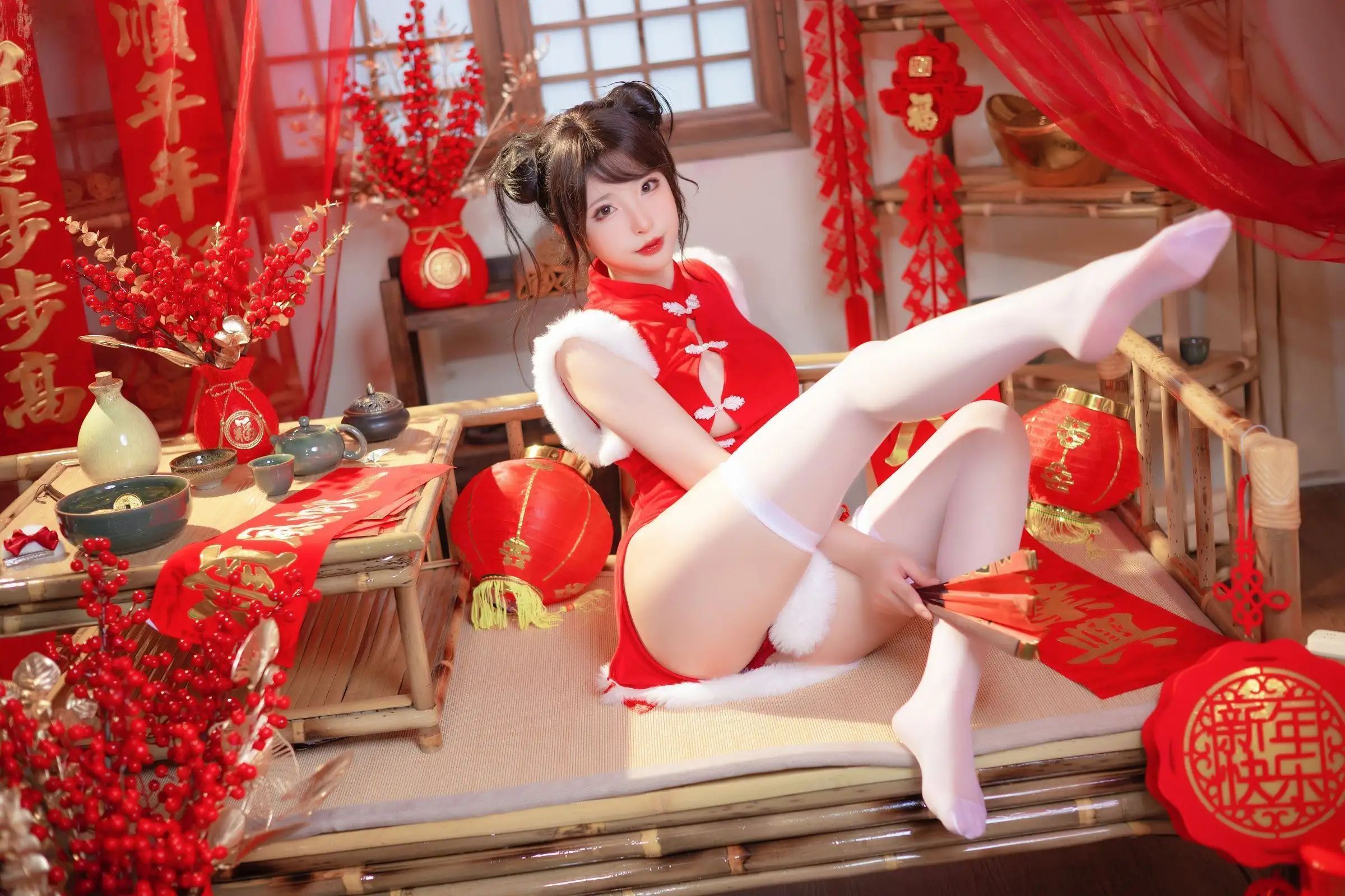 [清水由乃] NO.049 新年旗袍