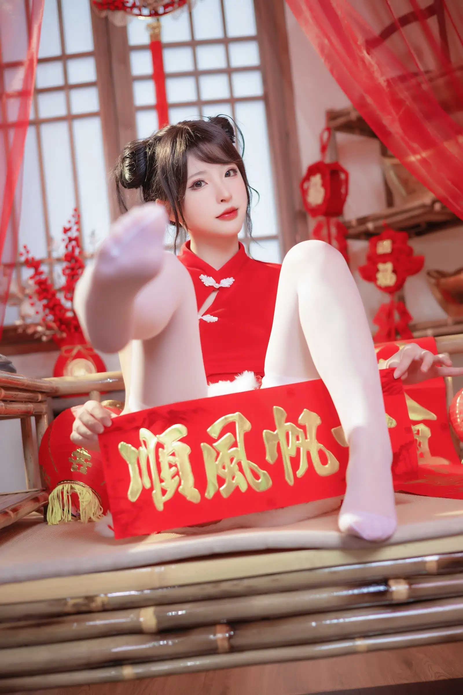 [清水由乃] NO.049 新年旗袍