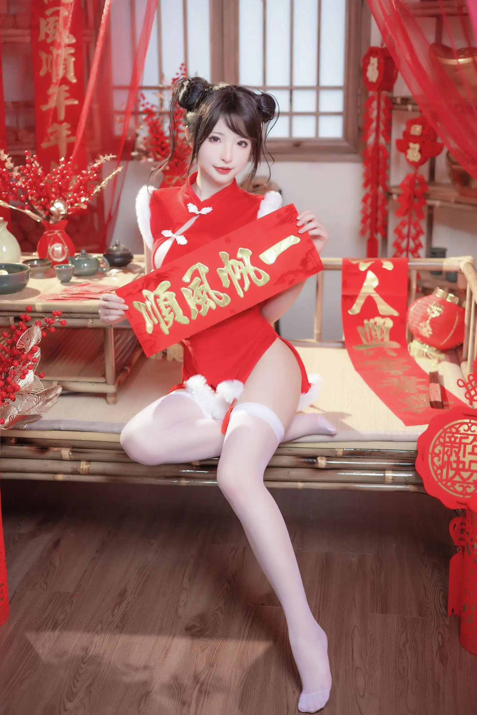 [清水由乃] NO.049 新年旗袍