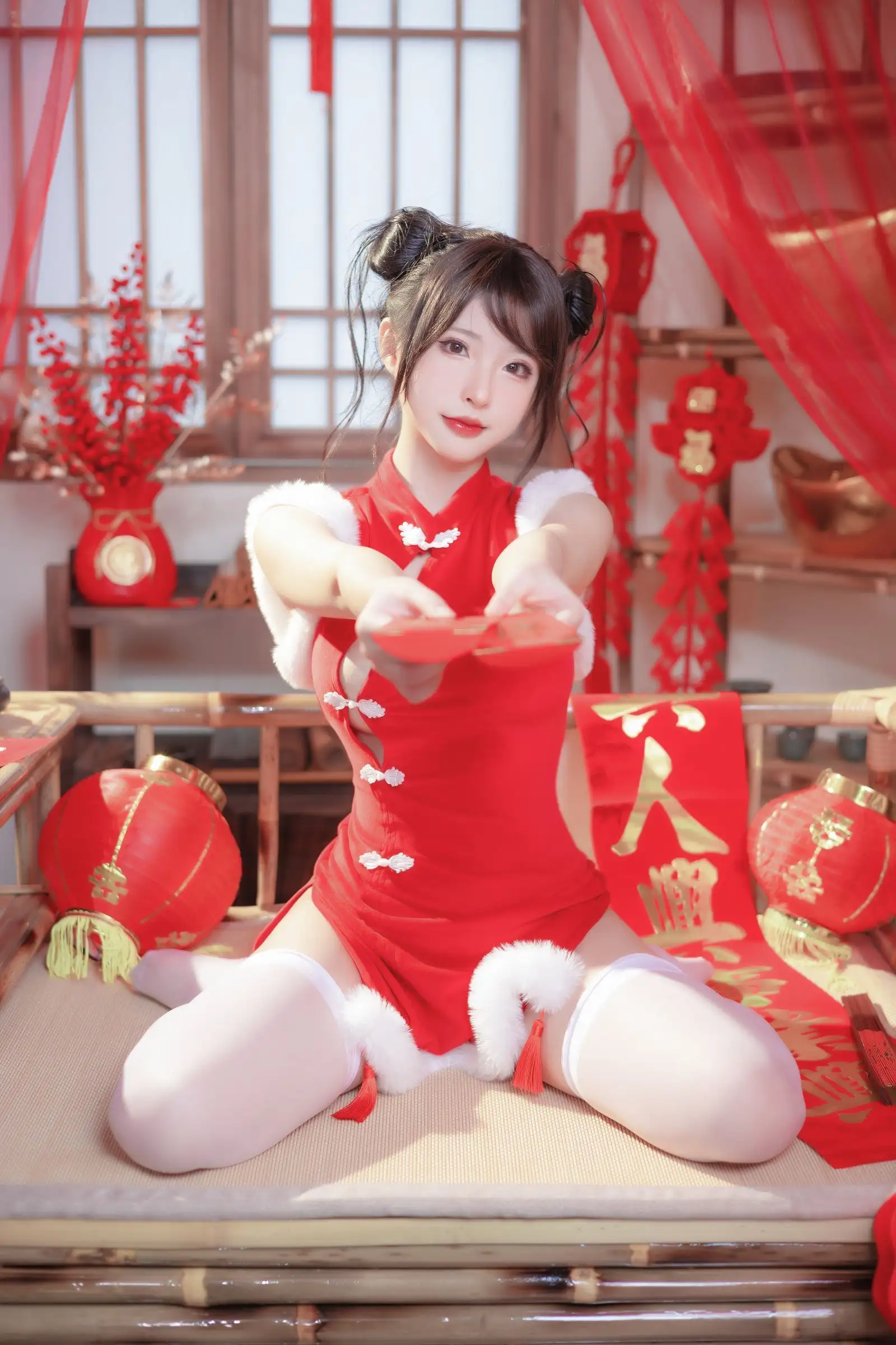[清水由乃] NO.049 新年旗袍