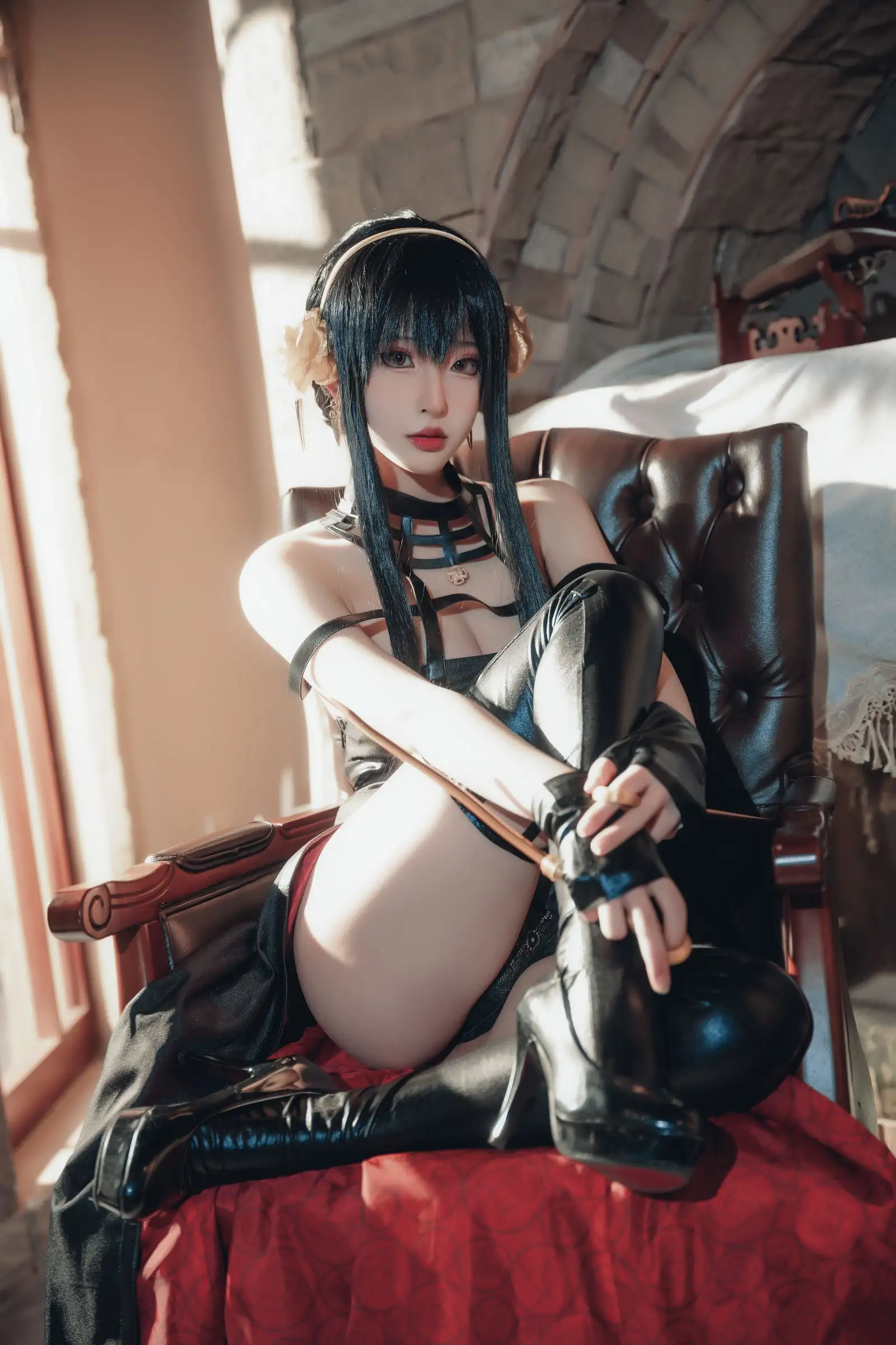 [清水由乃] NO.060 间谍过家家 约尔战斗服