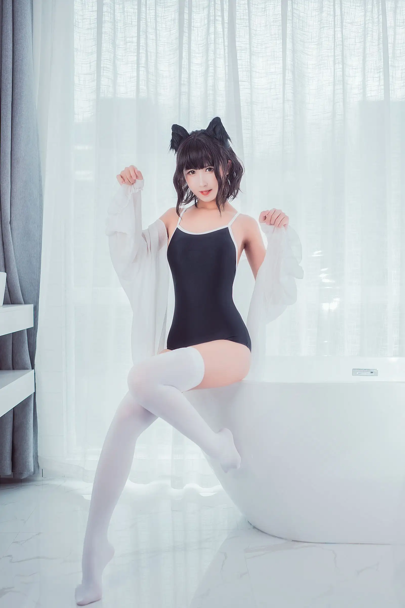[三度_69] NO.019 白丝喵