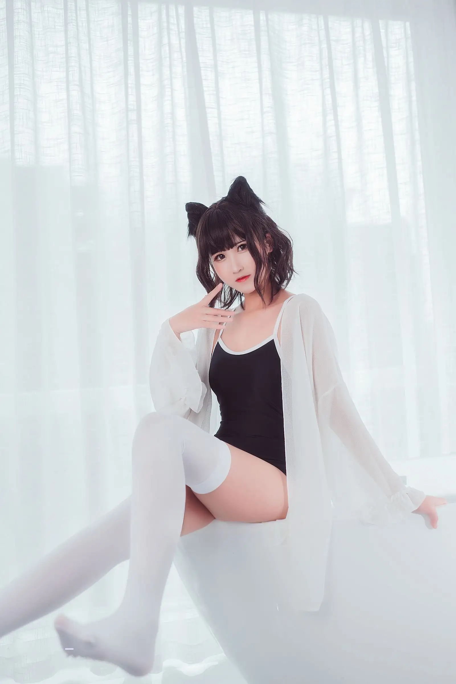 [三度_69] NO.019 白丝喵