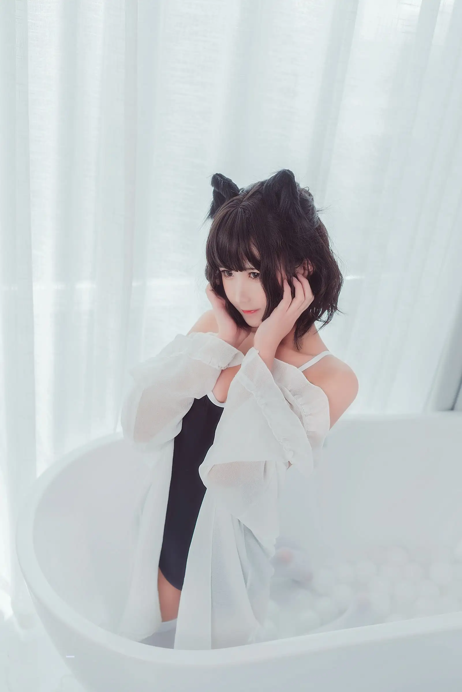 [三度_69] NO.019 白丝喵