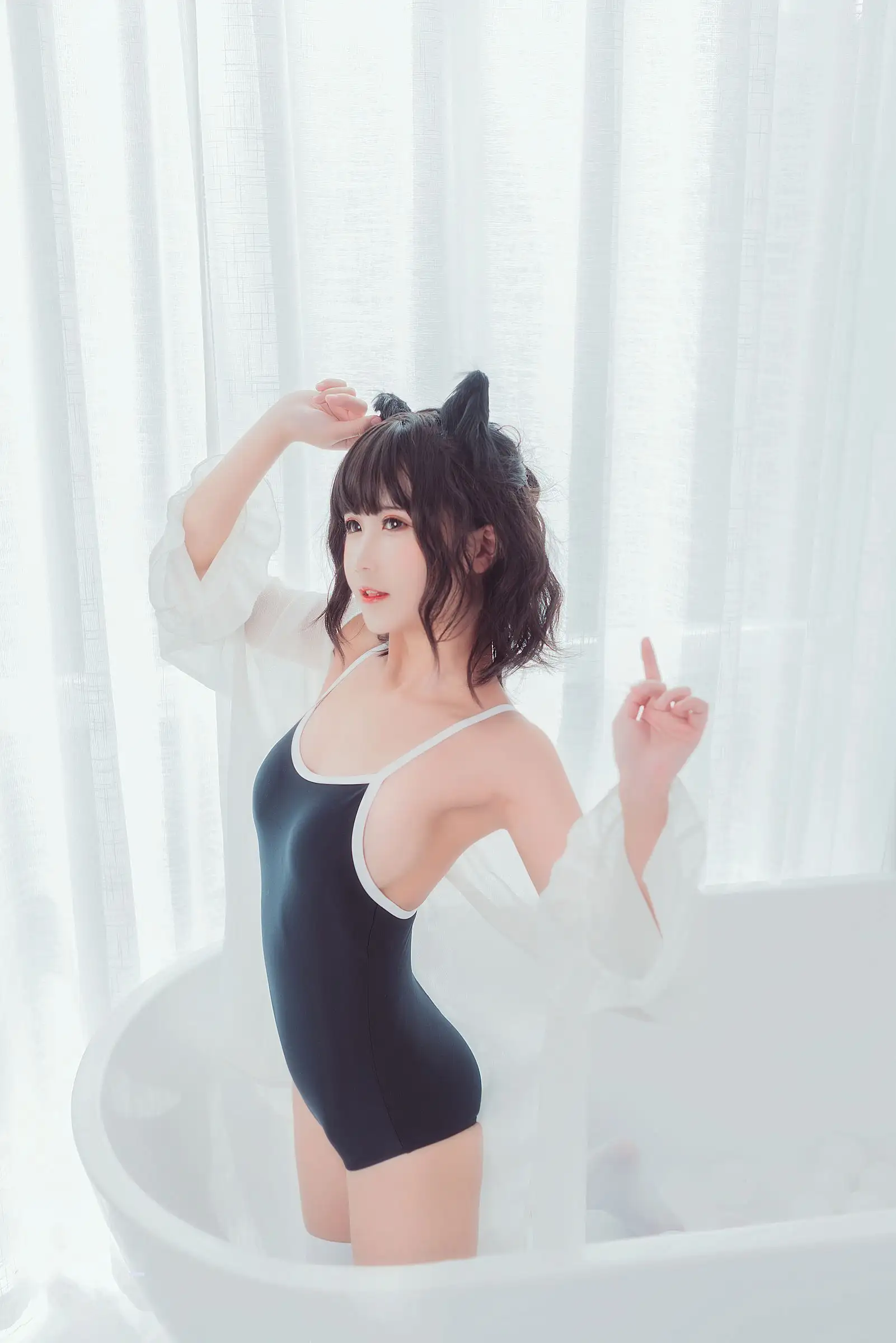 [三度_69] NO.019 白丝喵