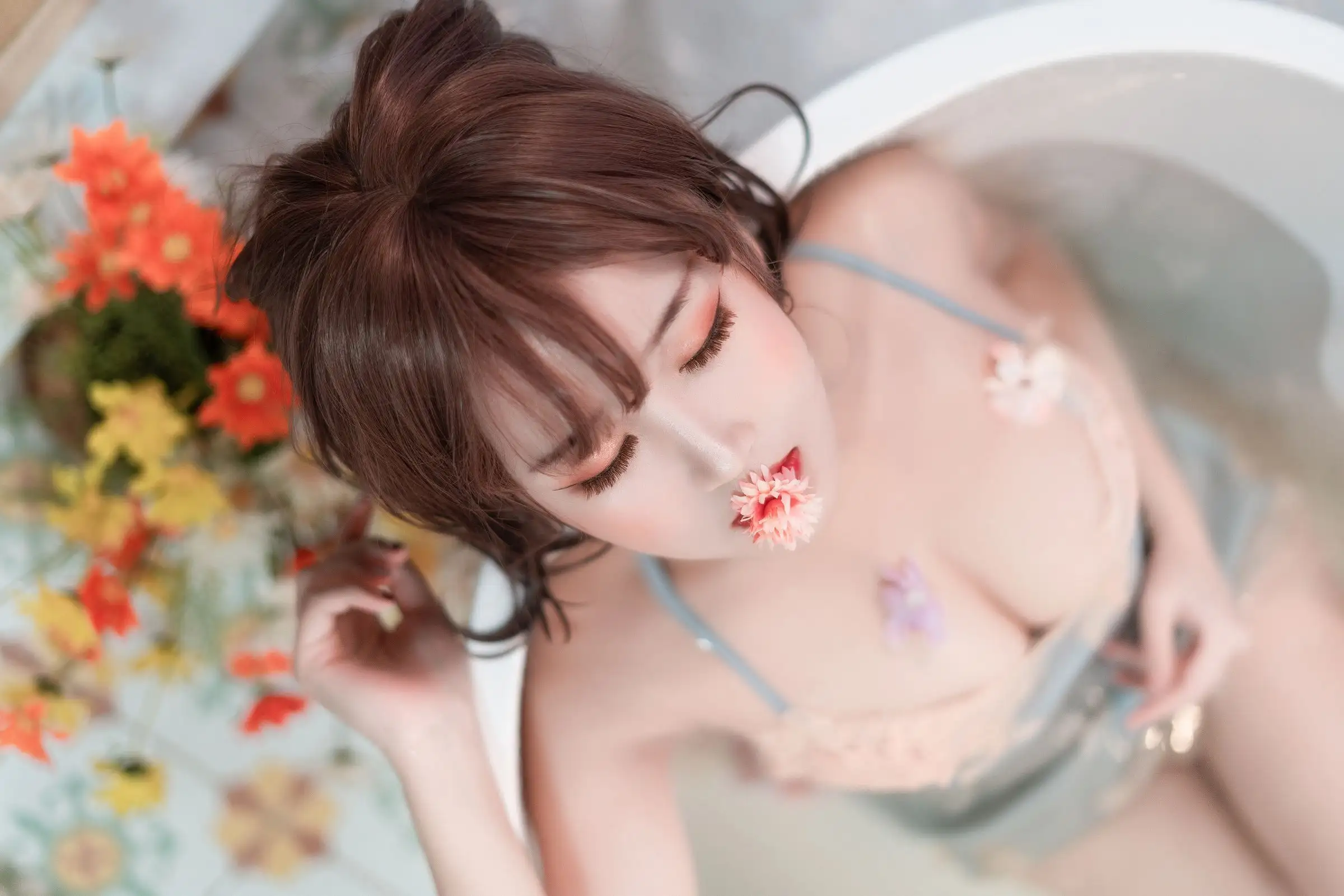 [三度_69] NO.042 蓝睡裙