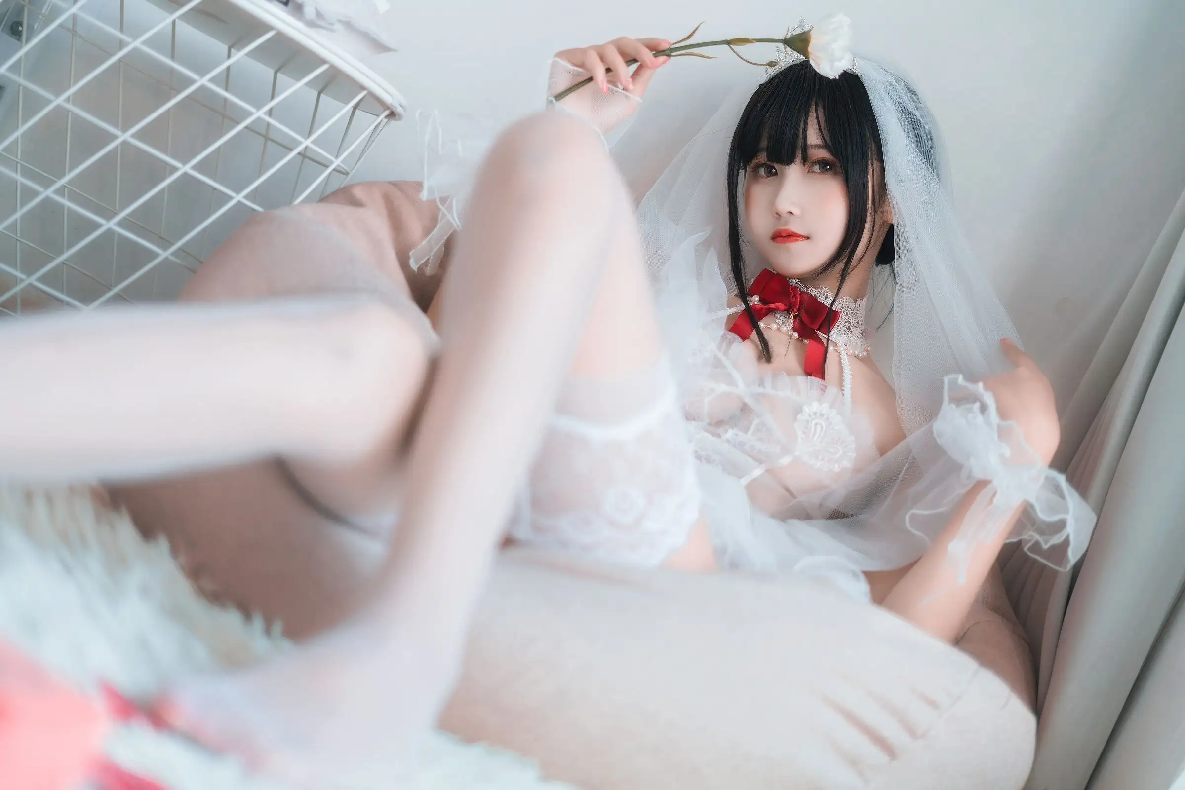[三度_69] NO.044 婚纱孔雀翎