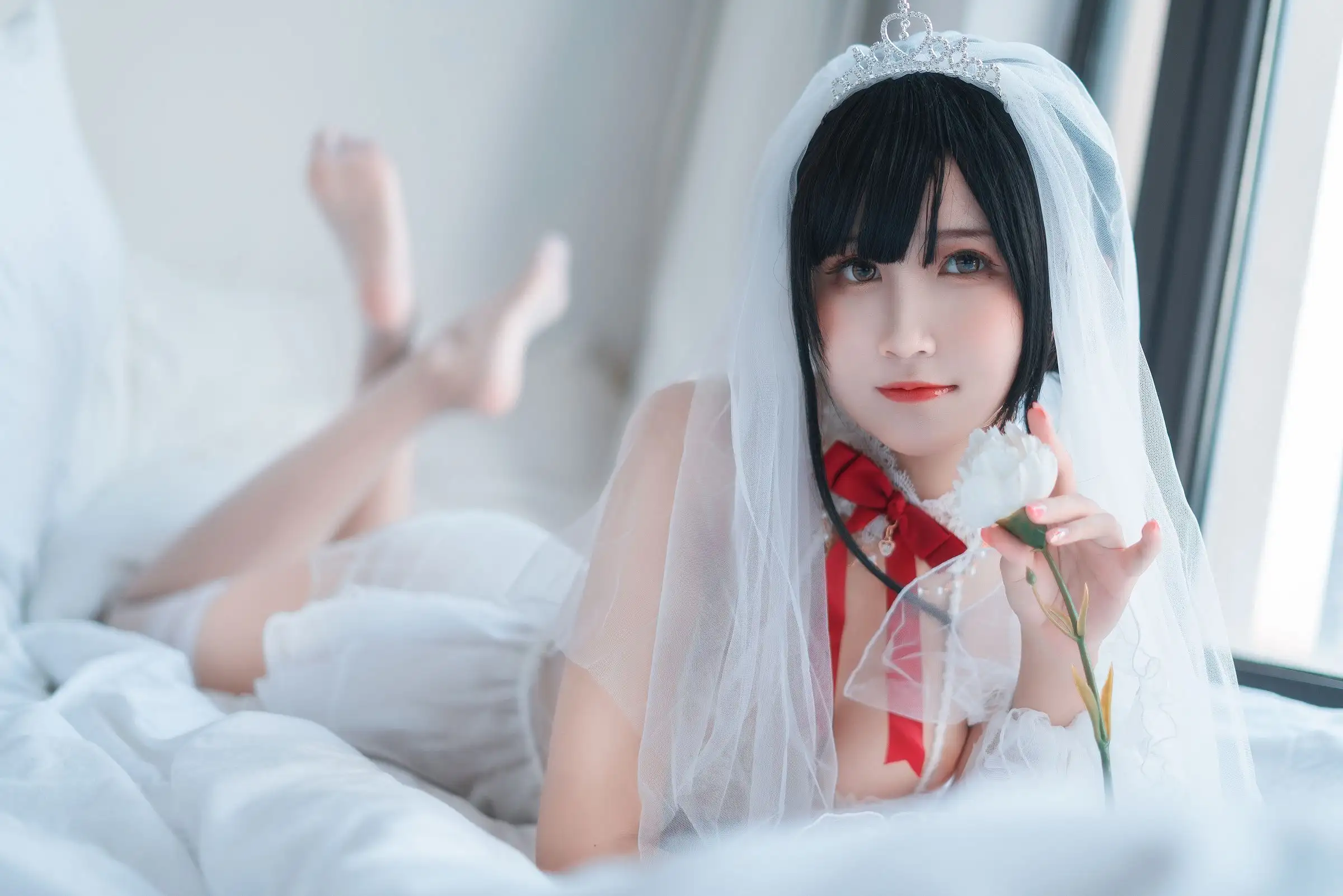 [三度_69] NO.044 婚纱孔雀翎
