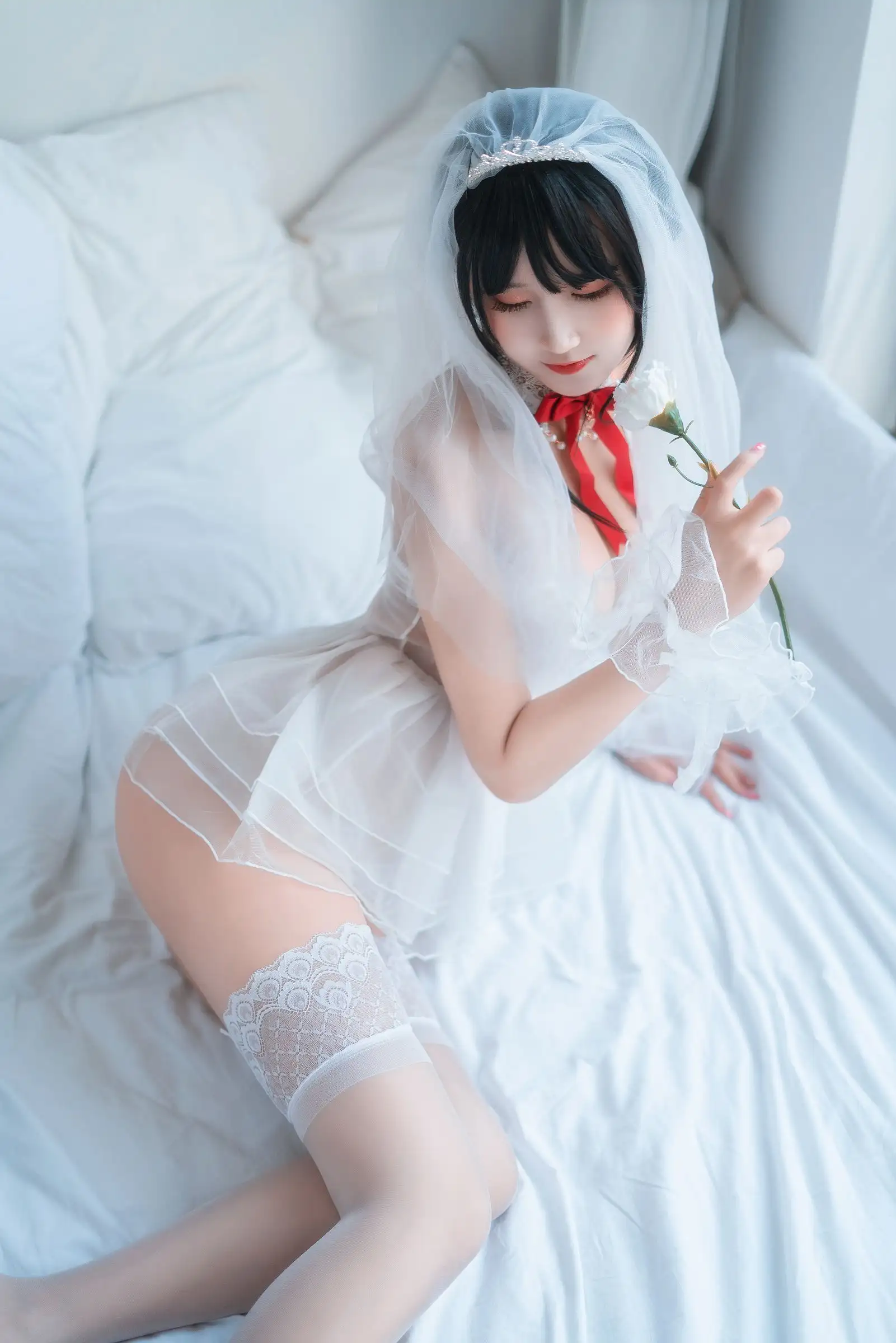 [三度_69] NO.044 婚纱孔雀翎