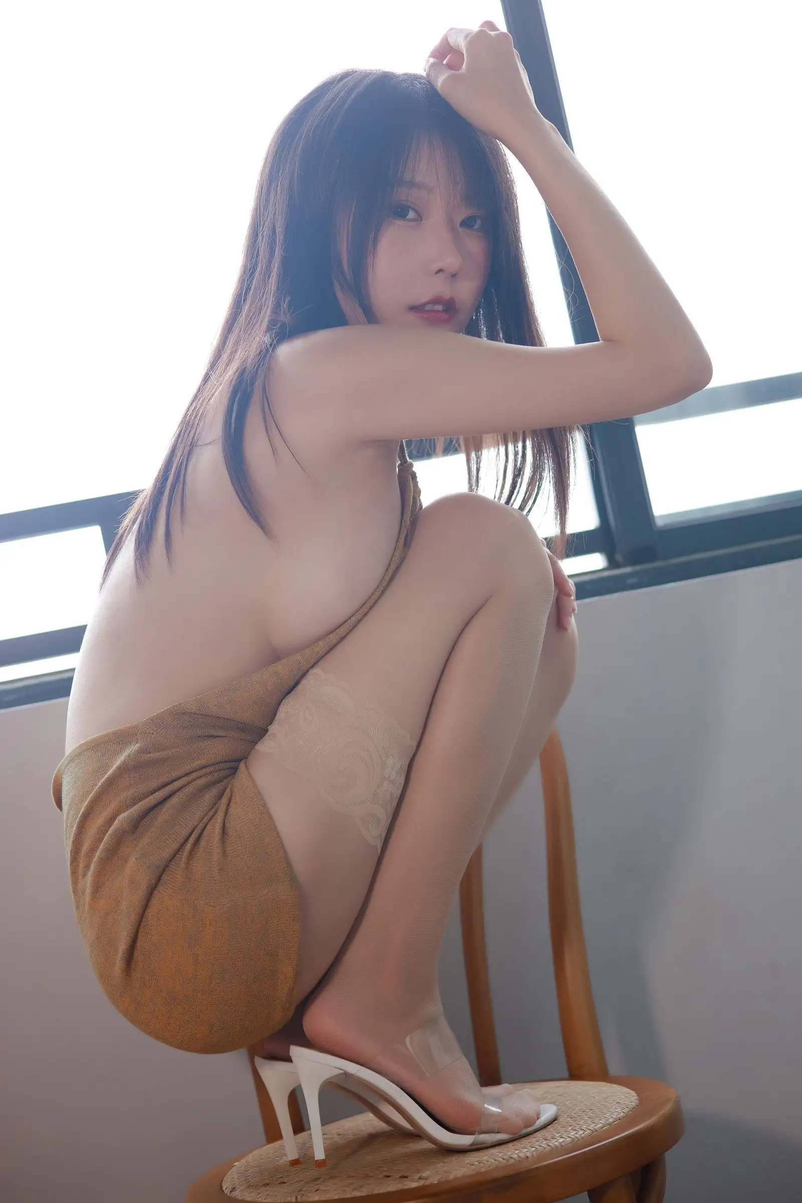 [香草喵露露] NO.045 杨枝甘露 露背裙裙