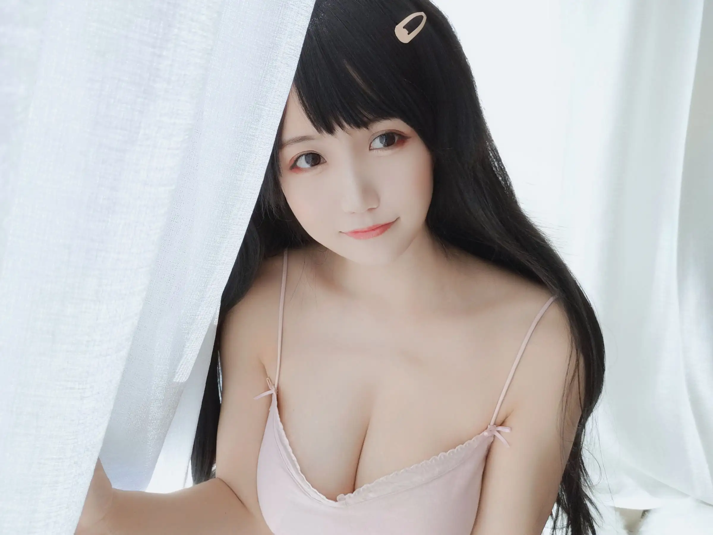 [小仓千代w] NO.003 粉色吊带