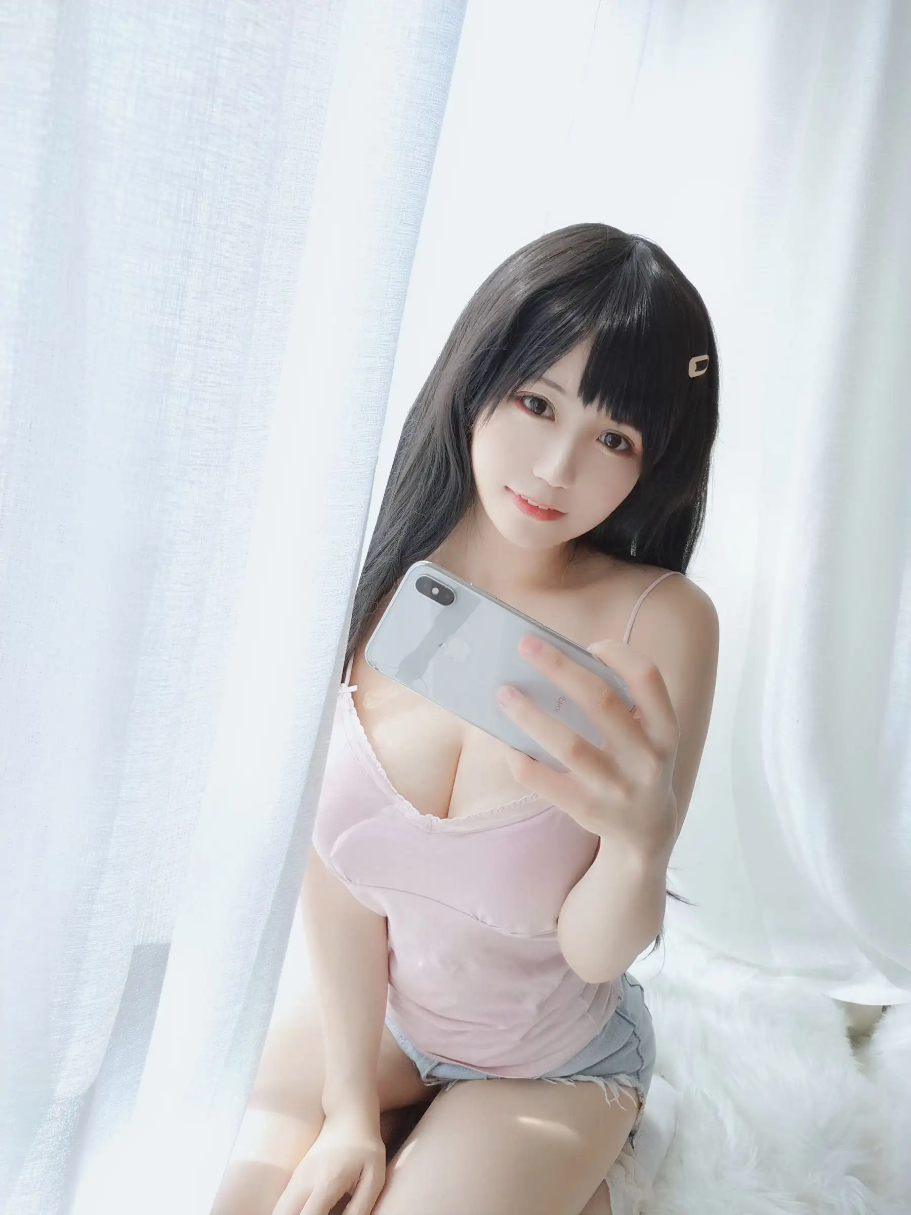 [小仓千代w] NO.003 粉色吊带