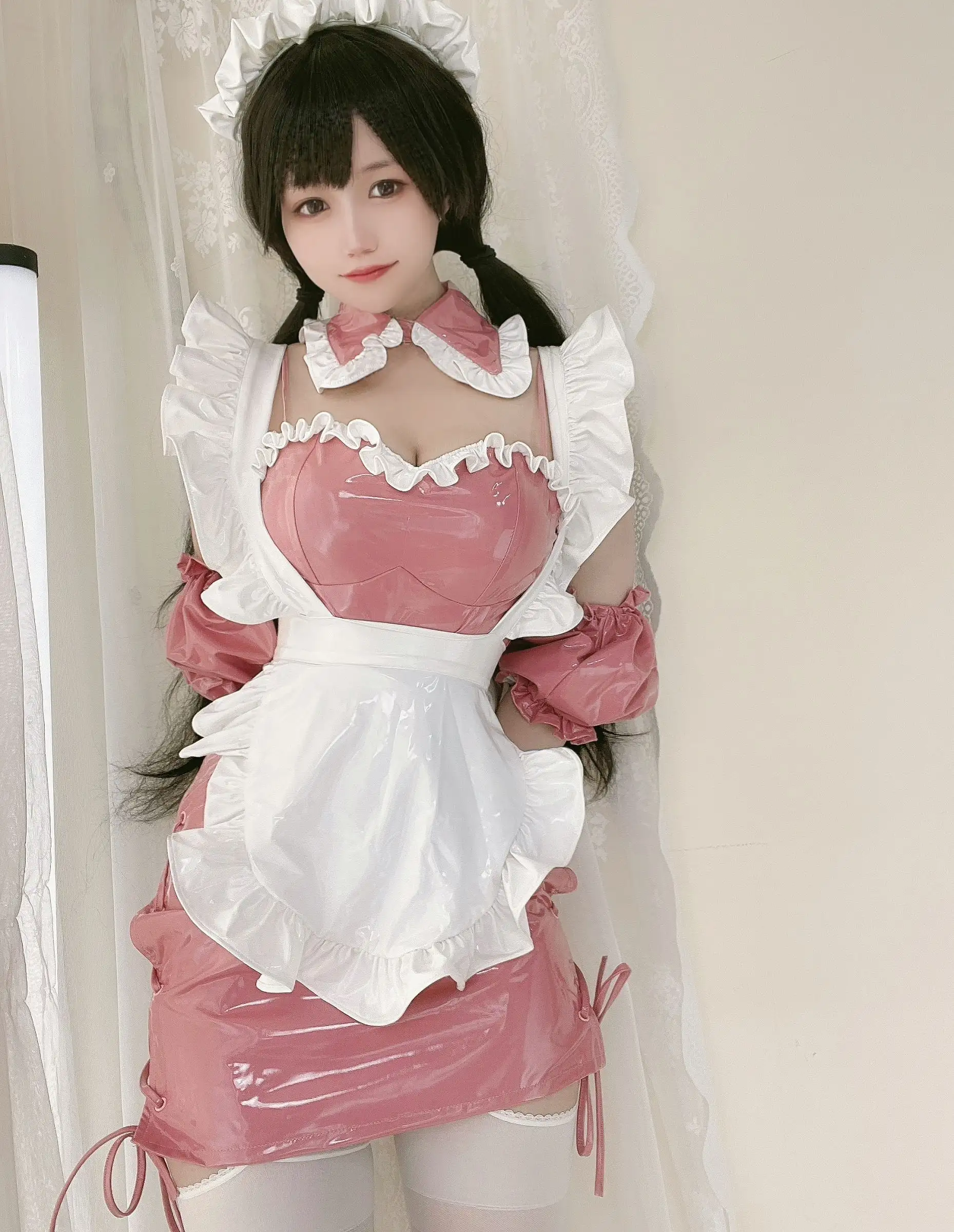[小仓千代w] NO.016 粉色漆皮女仆