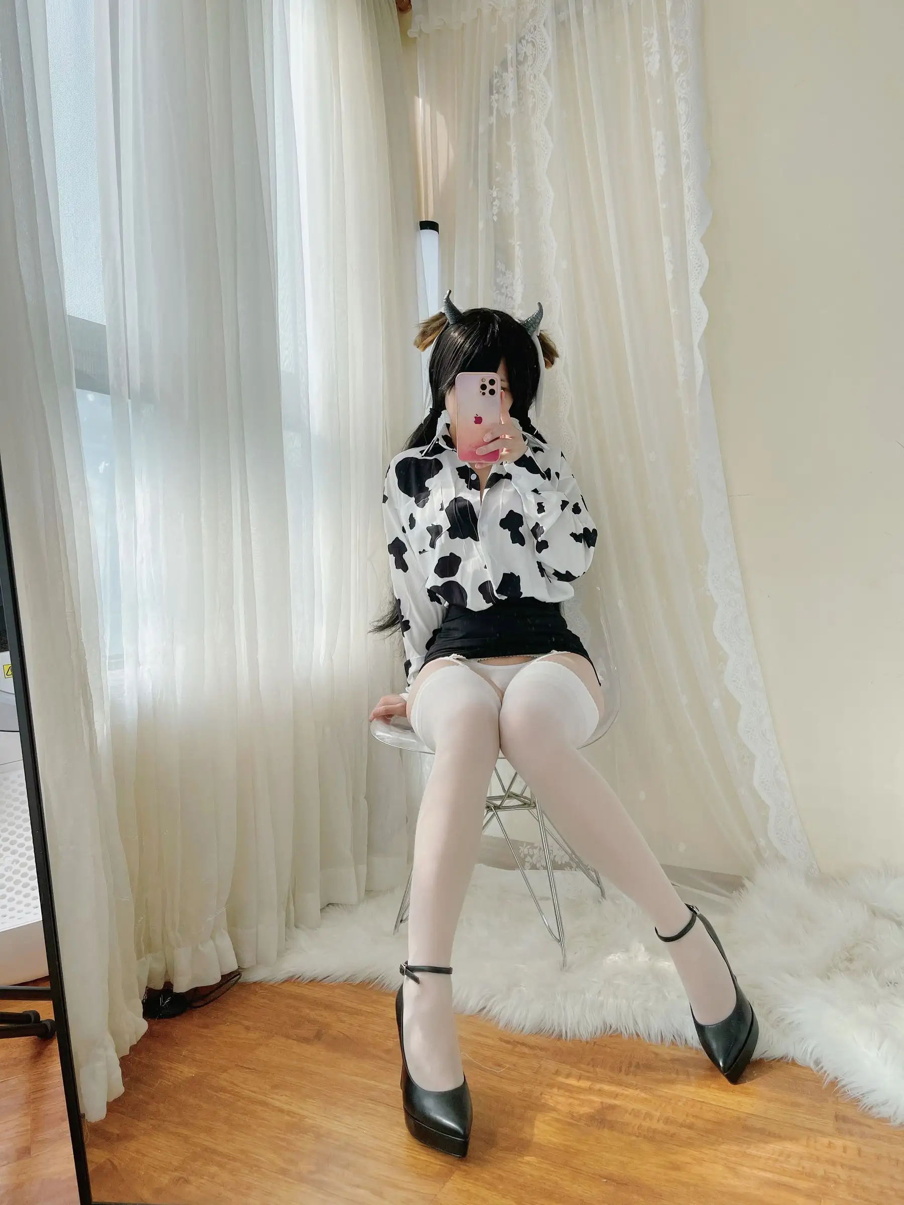 [小仓千代w] NO.019 奶牛衬衣