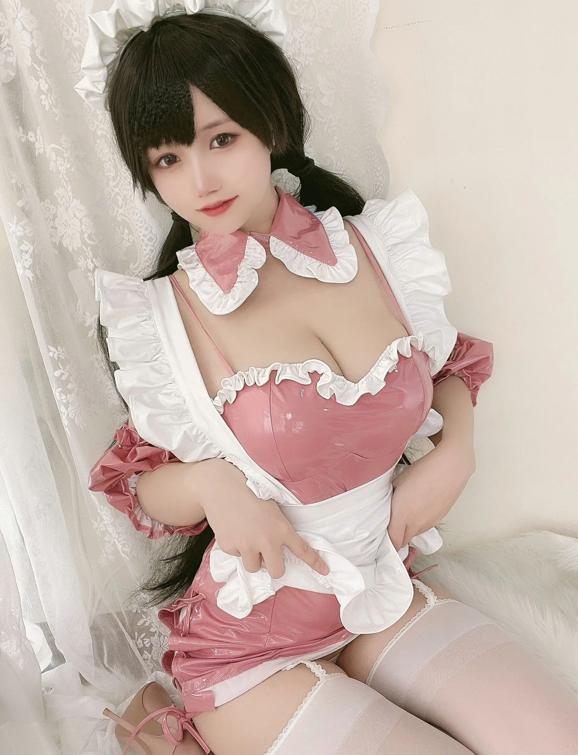[小仓千代w] NO.016 粉色漆皮女仆
