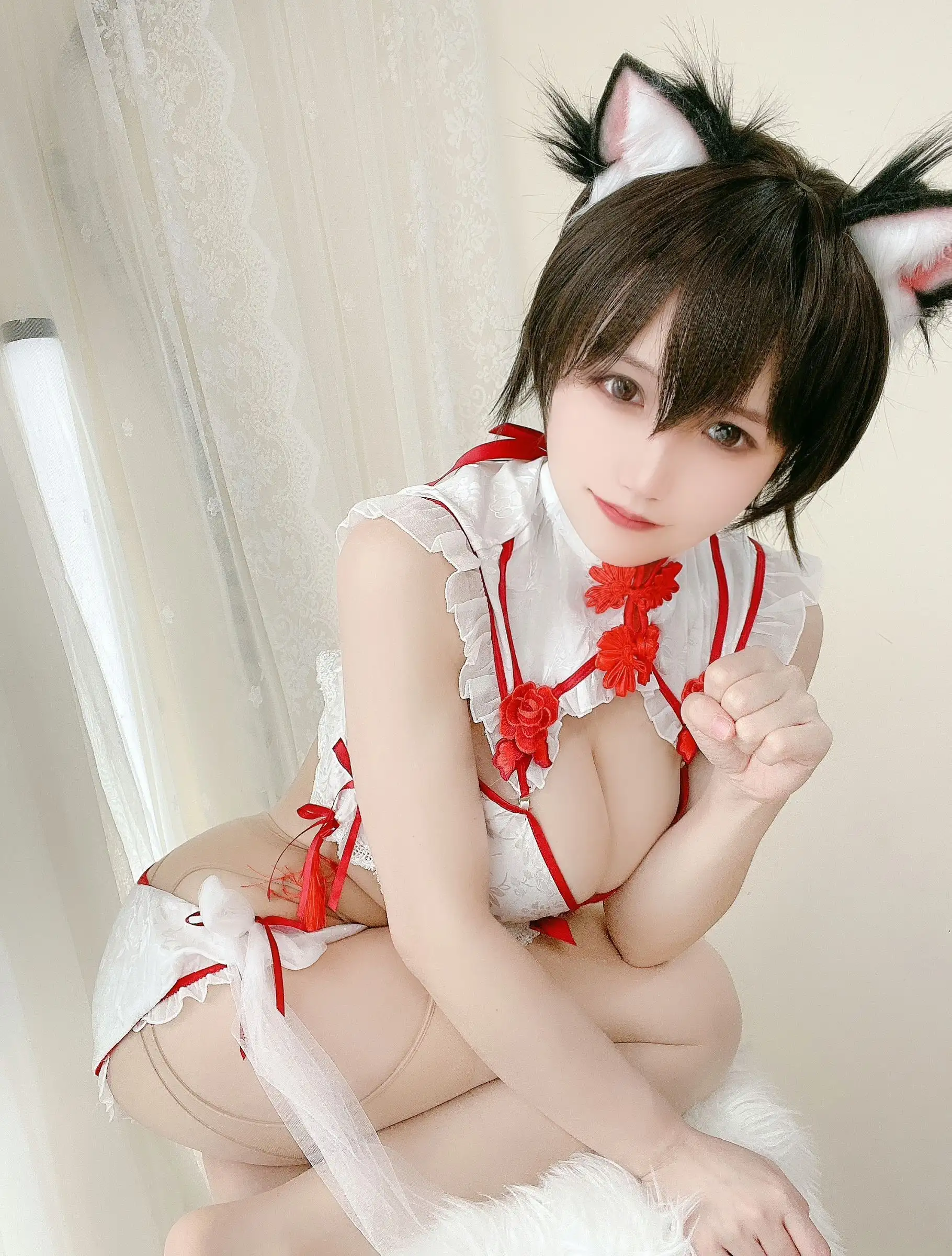 [小仓千代w] NO.017 短发猫耳