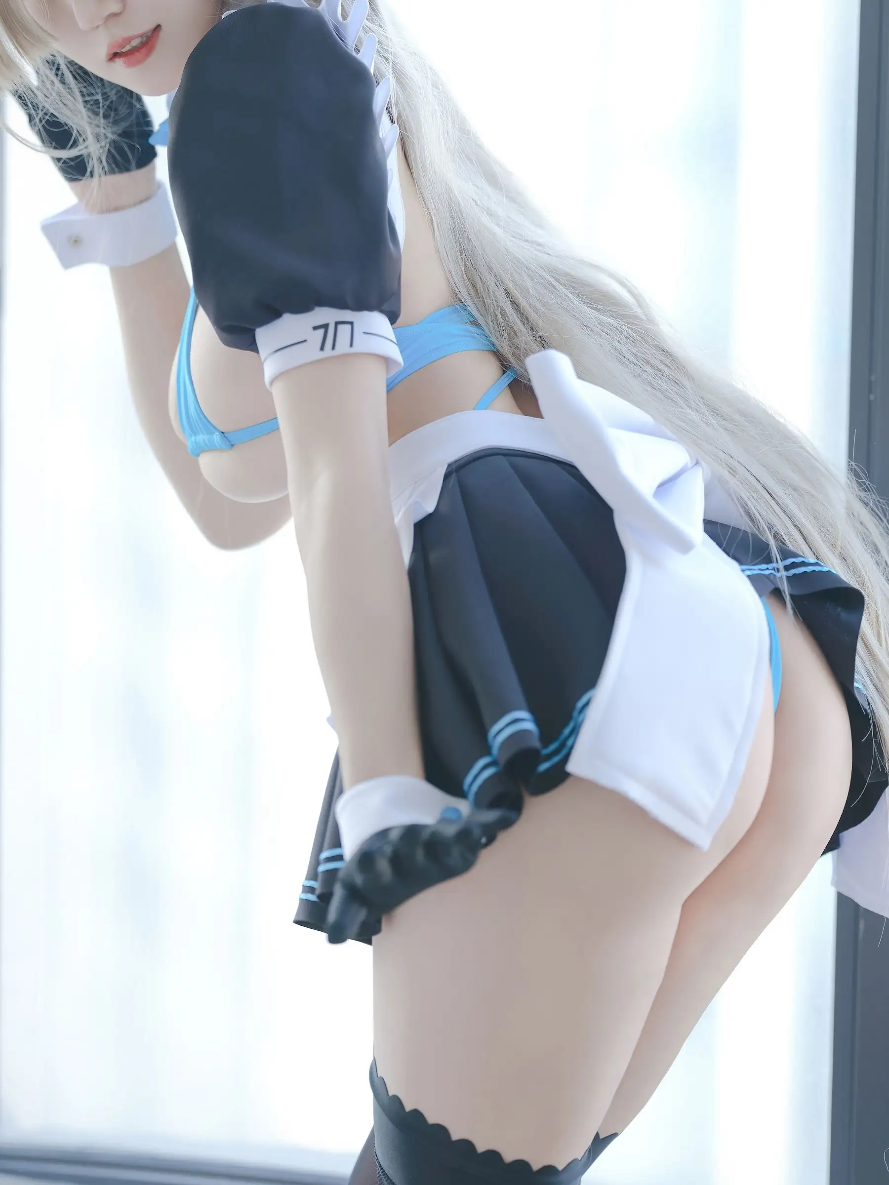 [小仓千代w] NO.129 蔚蓝档案 一之濑明日奈 女仆