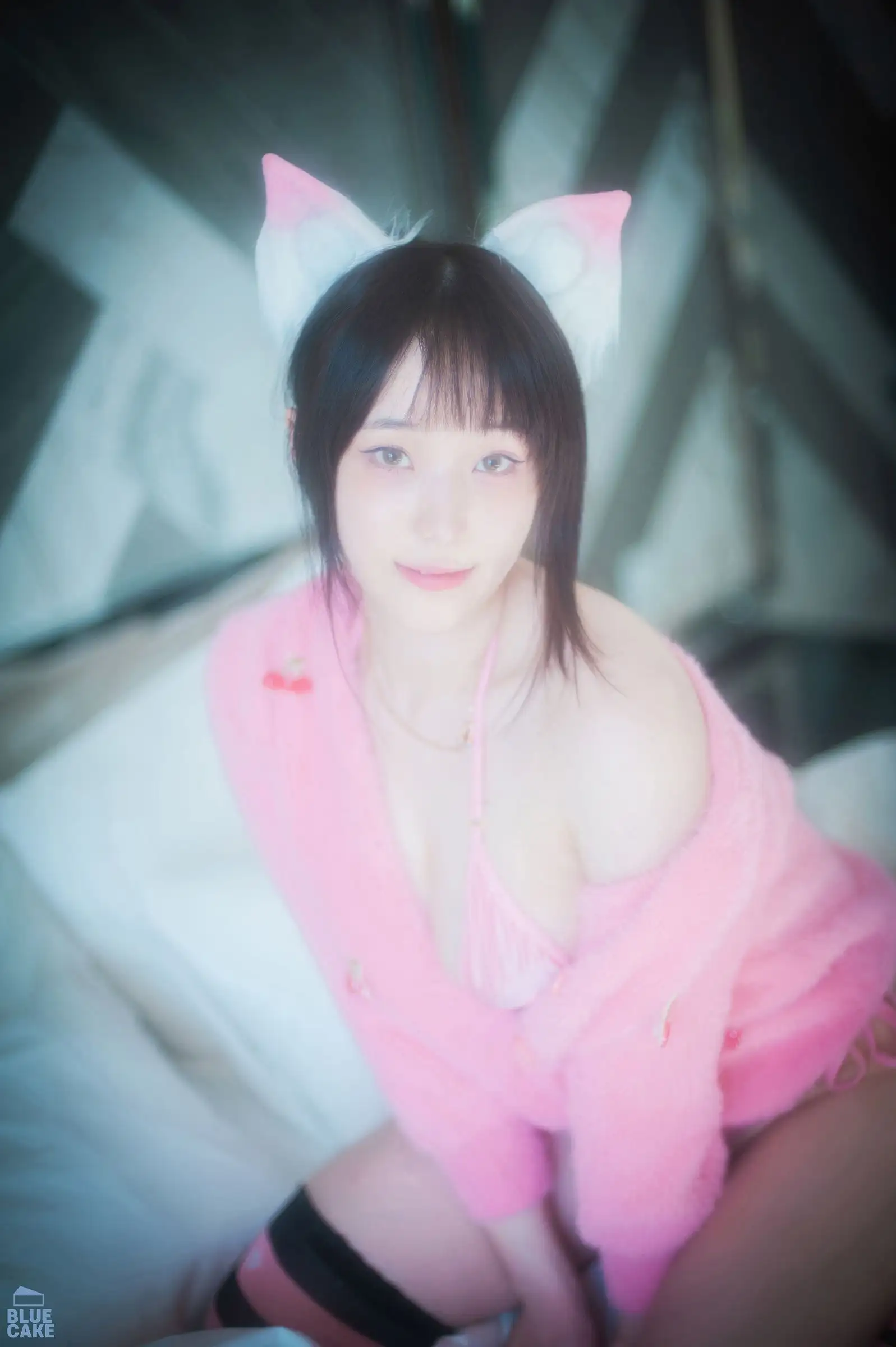 [BlueCake] Bambi – Naughty Cats Pink & Mint RED 01
