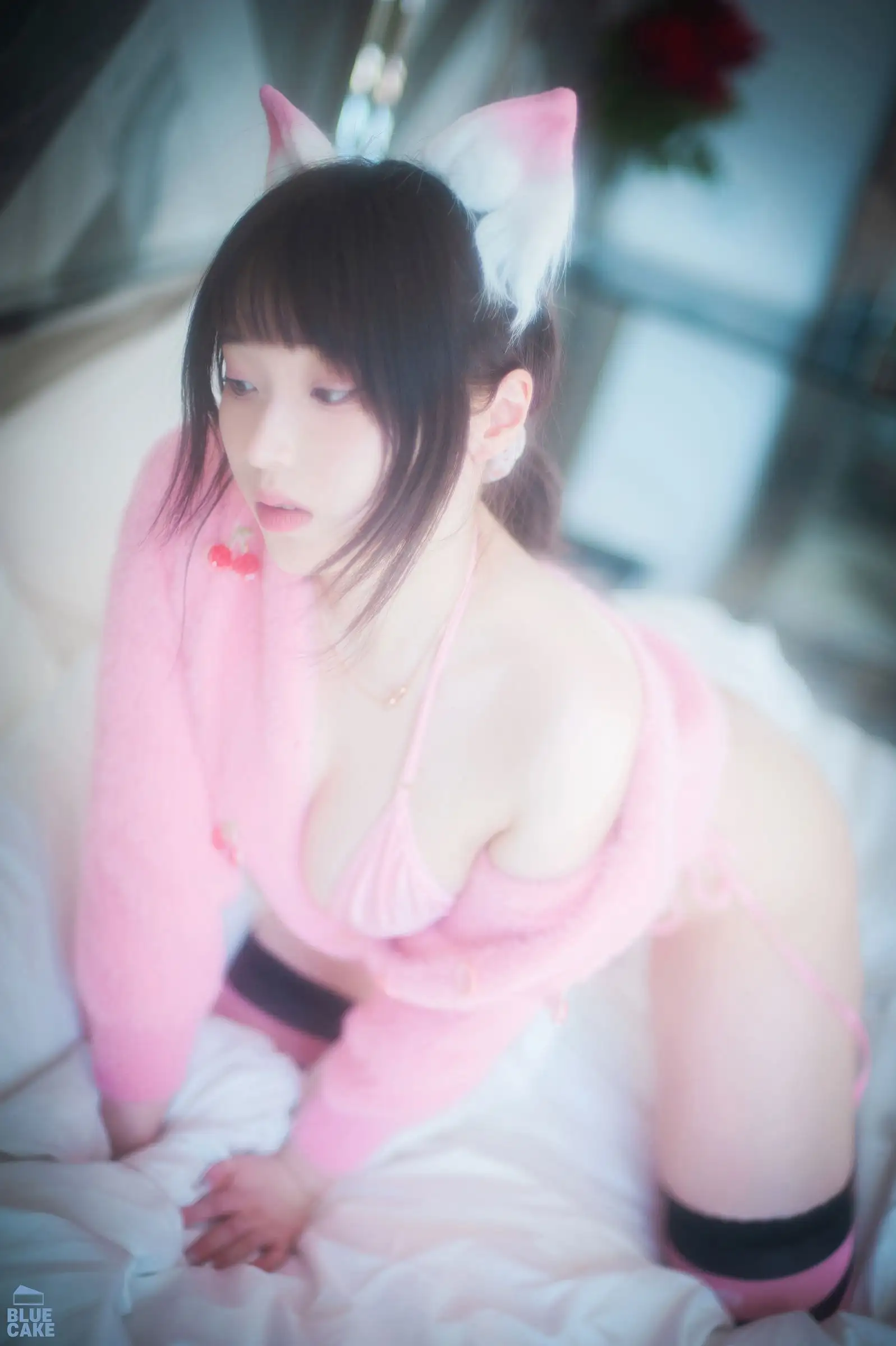 [BlueCake] Bambi – Naughty Cats Pink & Mint RED 01