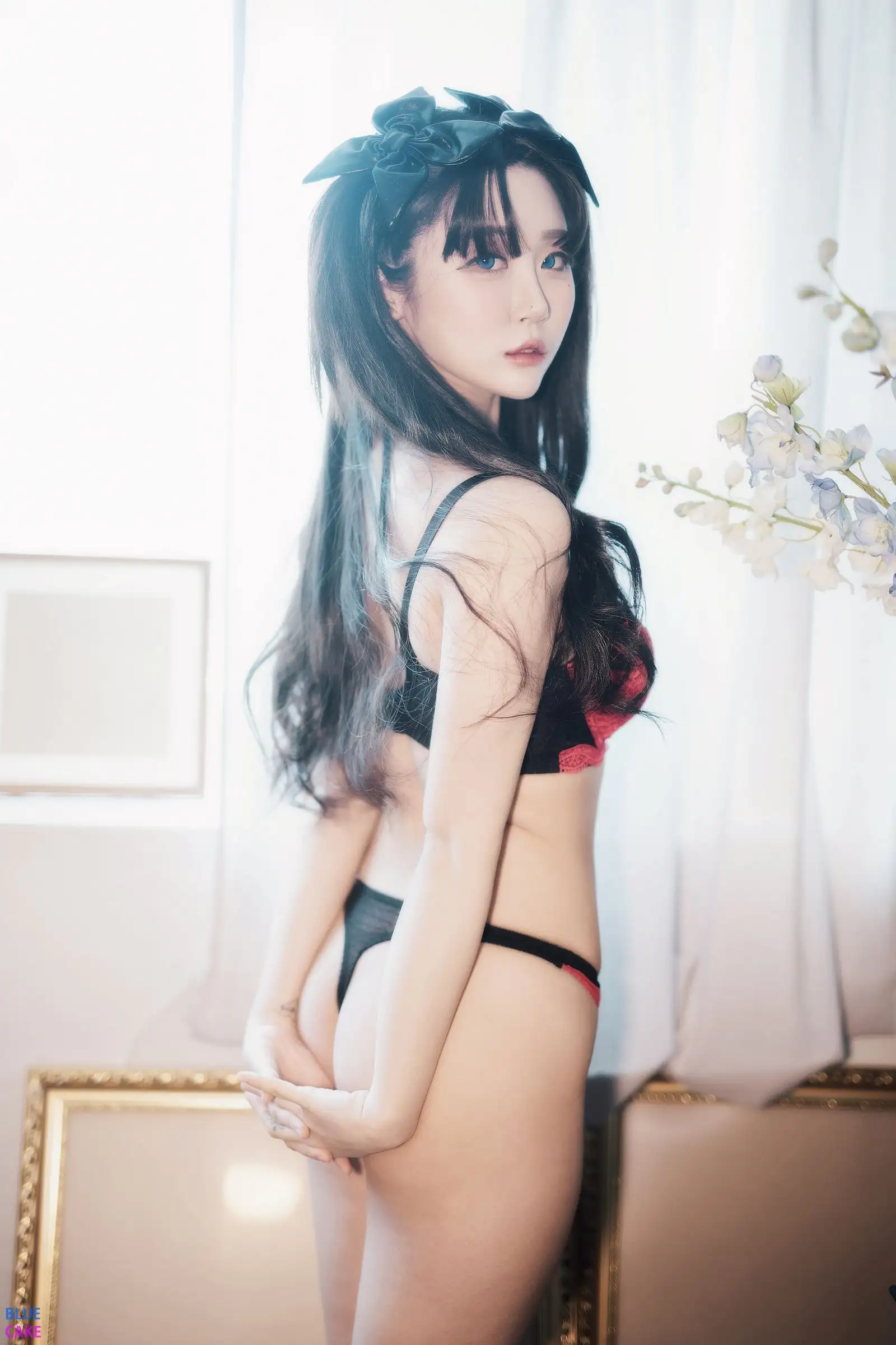[BlueCake] Bomi & Zia – Fate Saber x Thosaka Rin – Lingerie.Ver