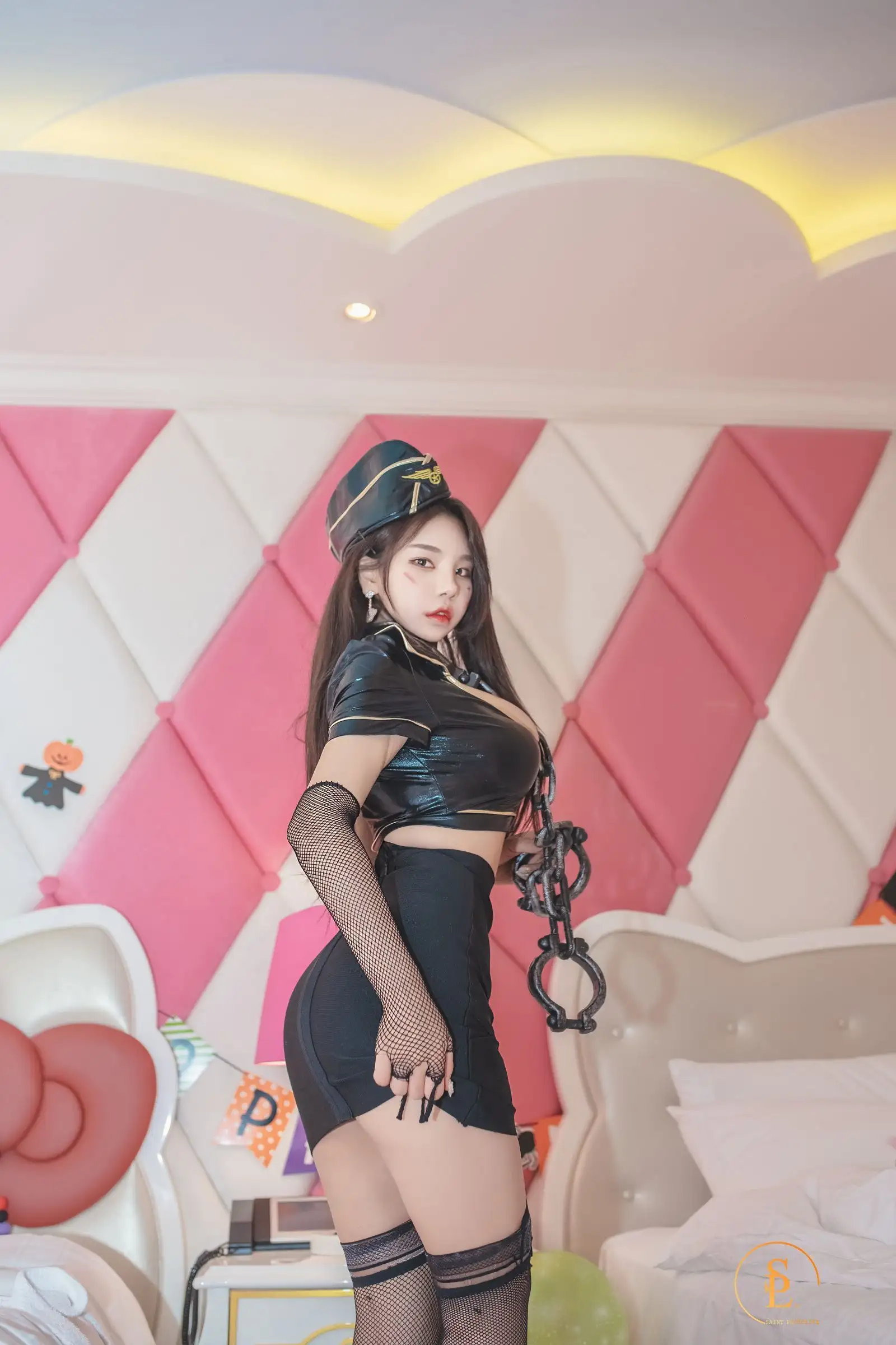 [SaintPhotoLife] Zzyuri – Vol.16 Pink Halloween