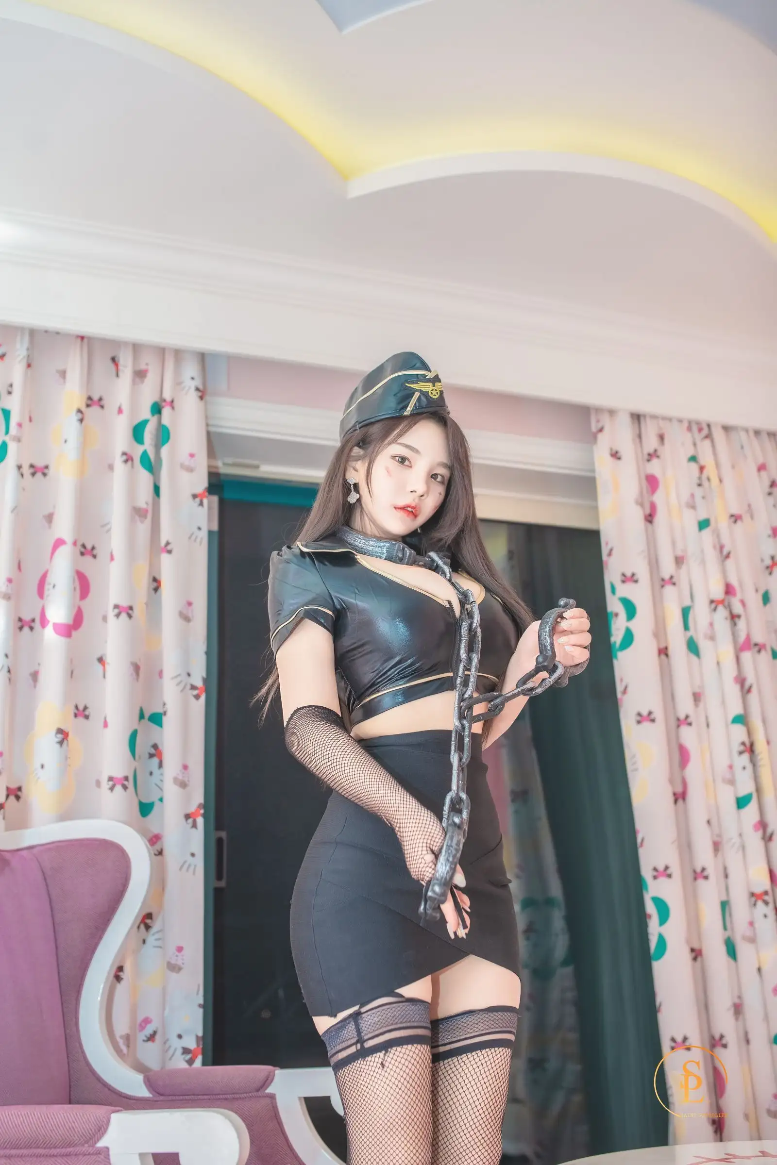 [SaintPhotoLife] Zzyuri – Vol.16 Pink Halloween