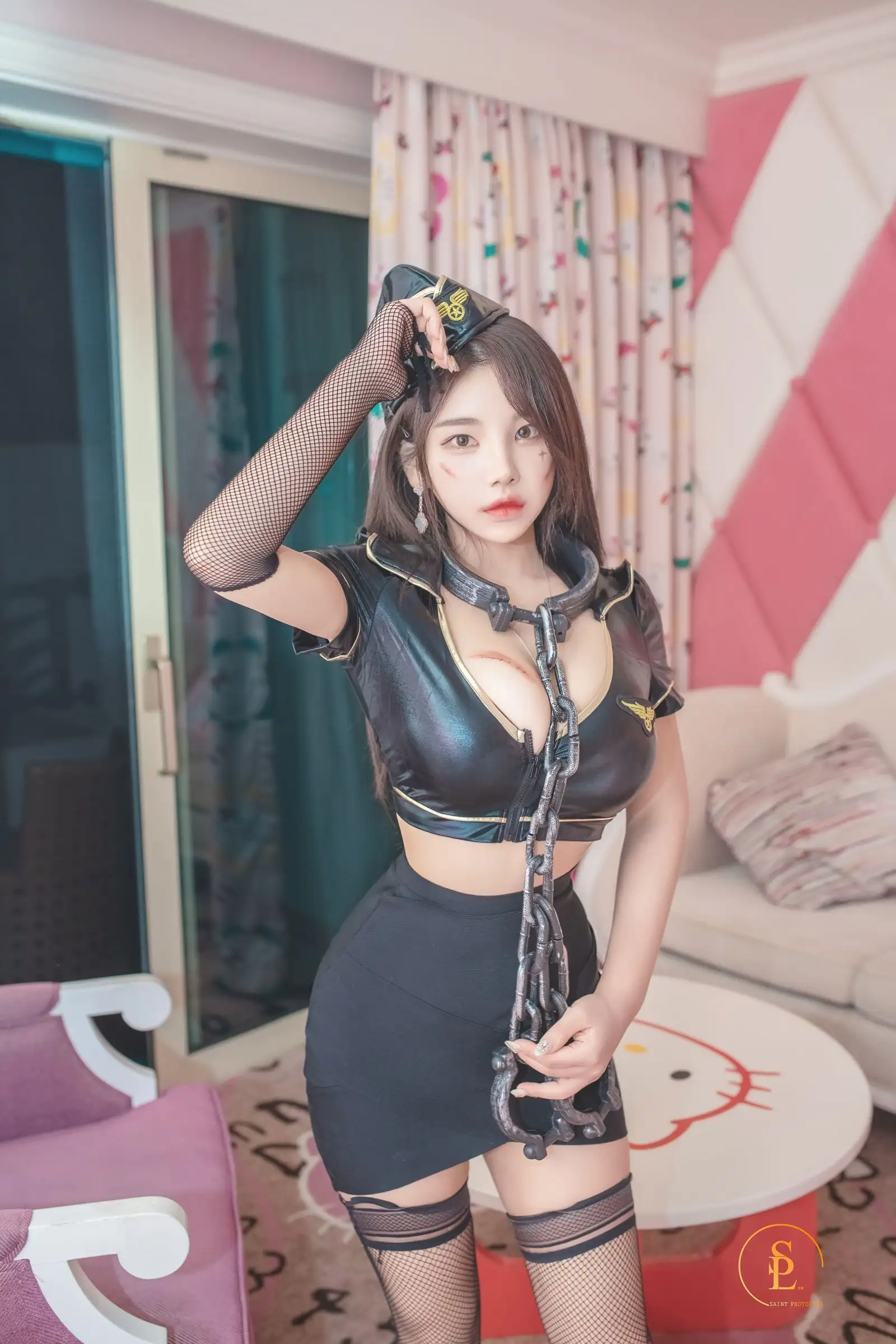 [SaintPhotoLife] Zzyuri – Vol.16 Pink Halloween