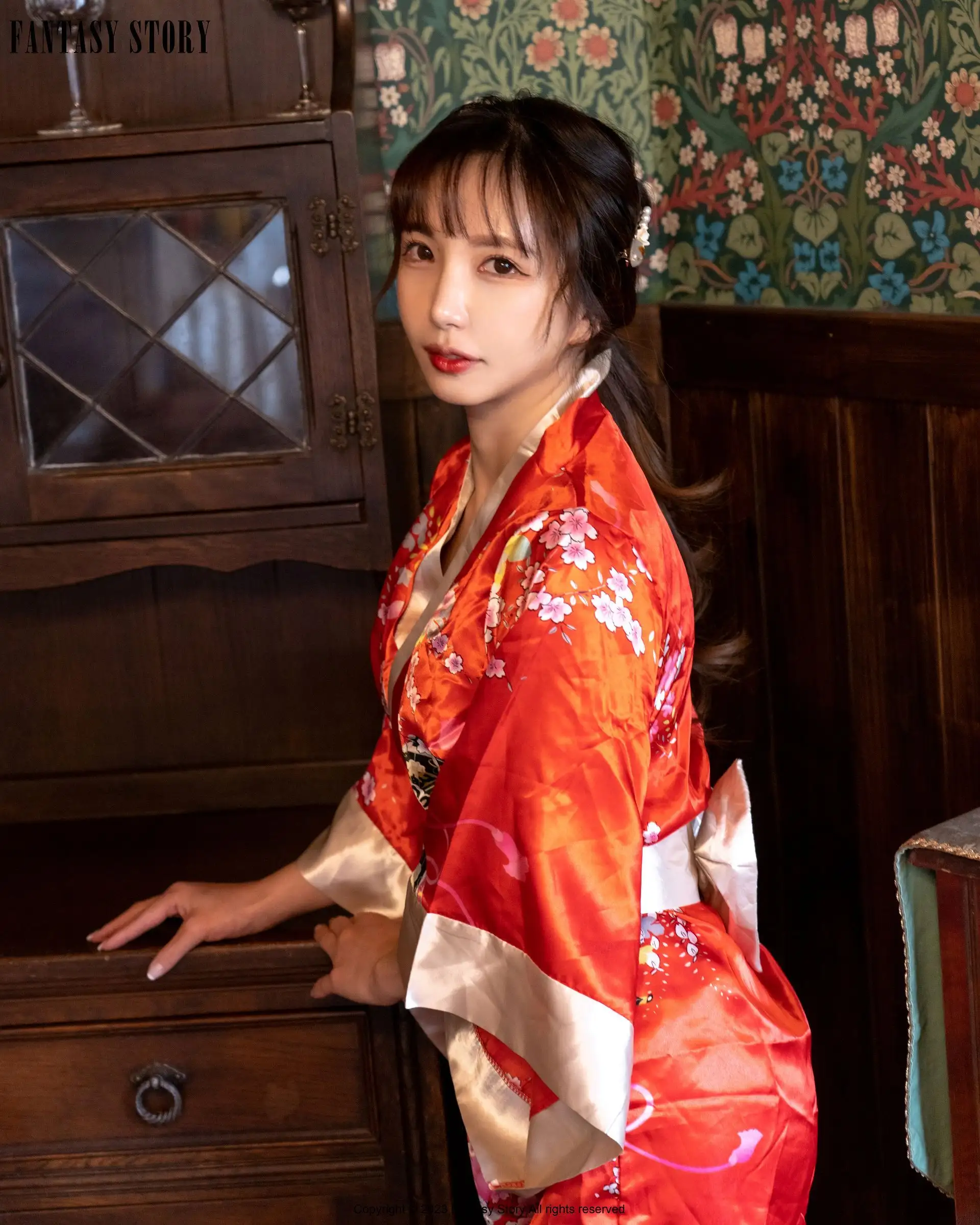 [Fantasy Story] Rua – A girl in a red yukata
