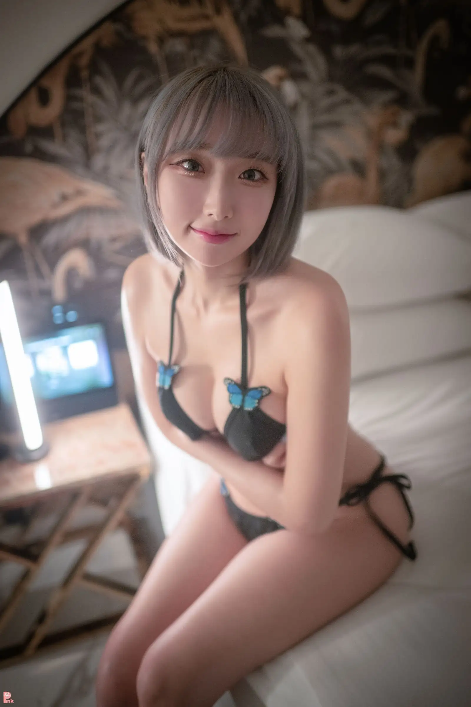 [PINK] RIBBON – COSPLAY EVENT_RED black