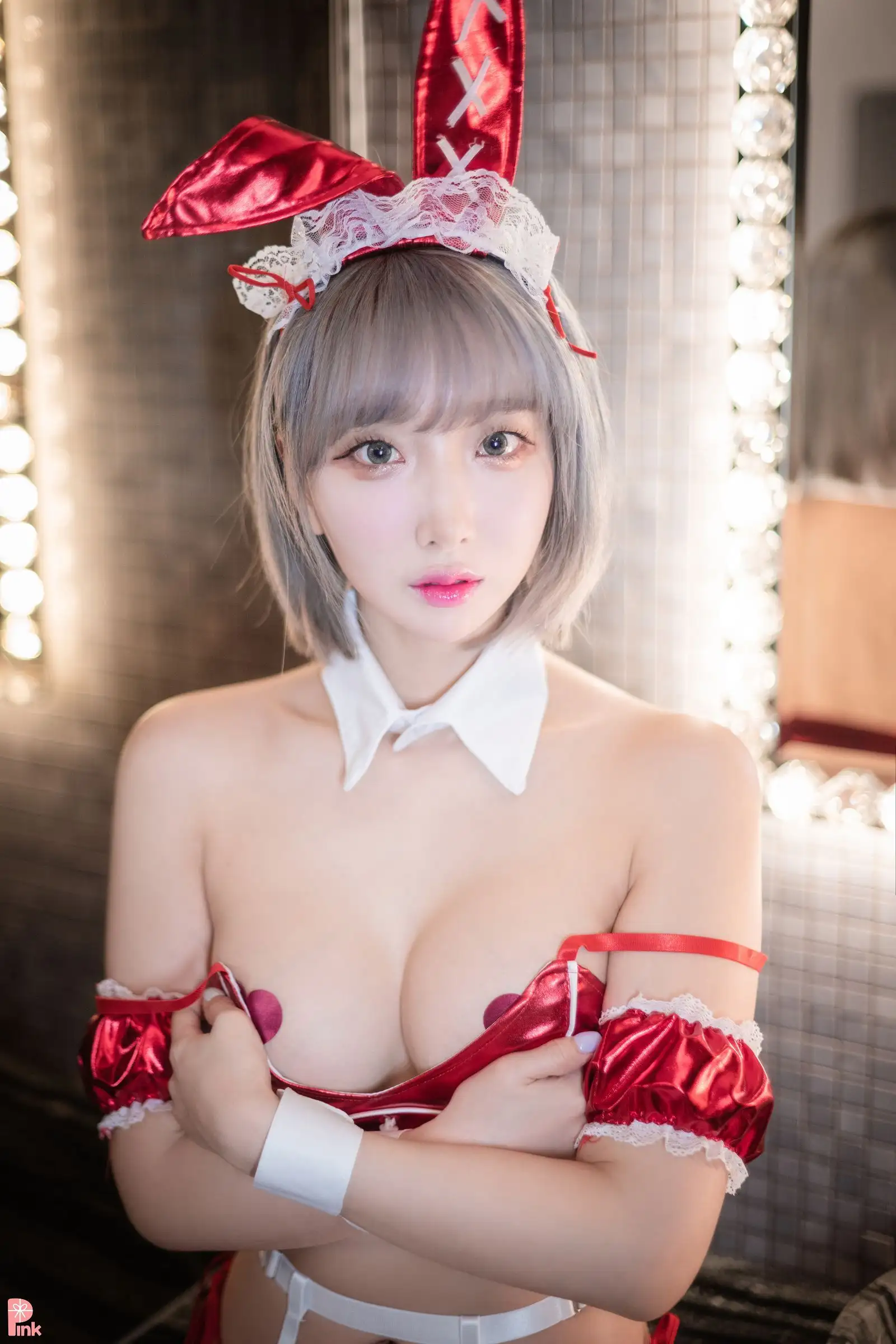 [PINK] RIBBON – COSPLAY EVENT_RED BUNNY